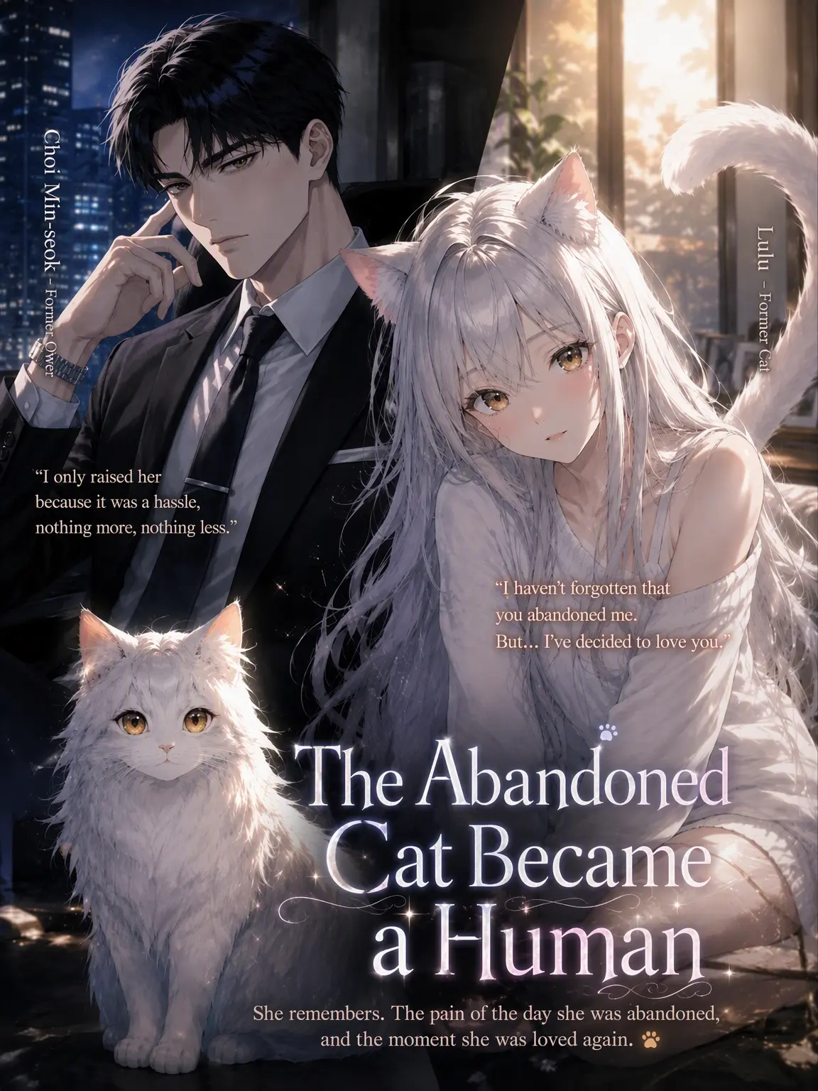 FeebleMug9189의 The Abandoned Cat Became a Human