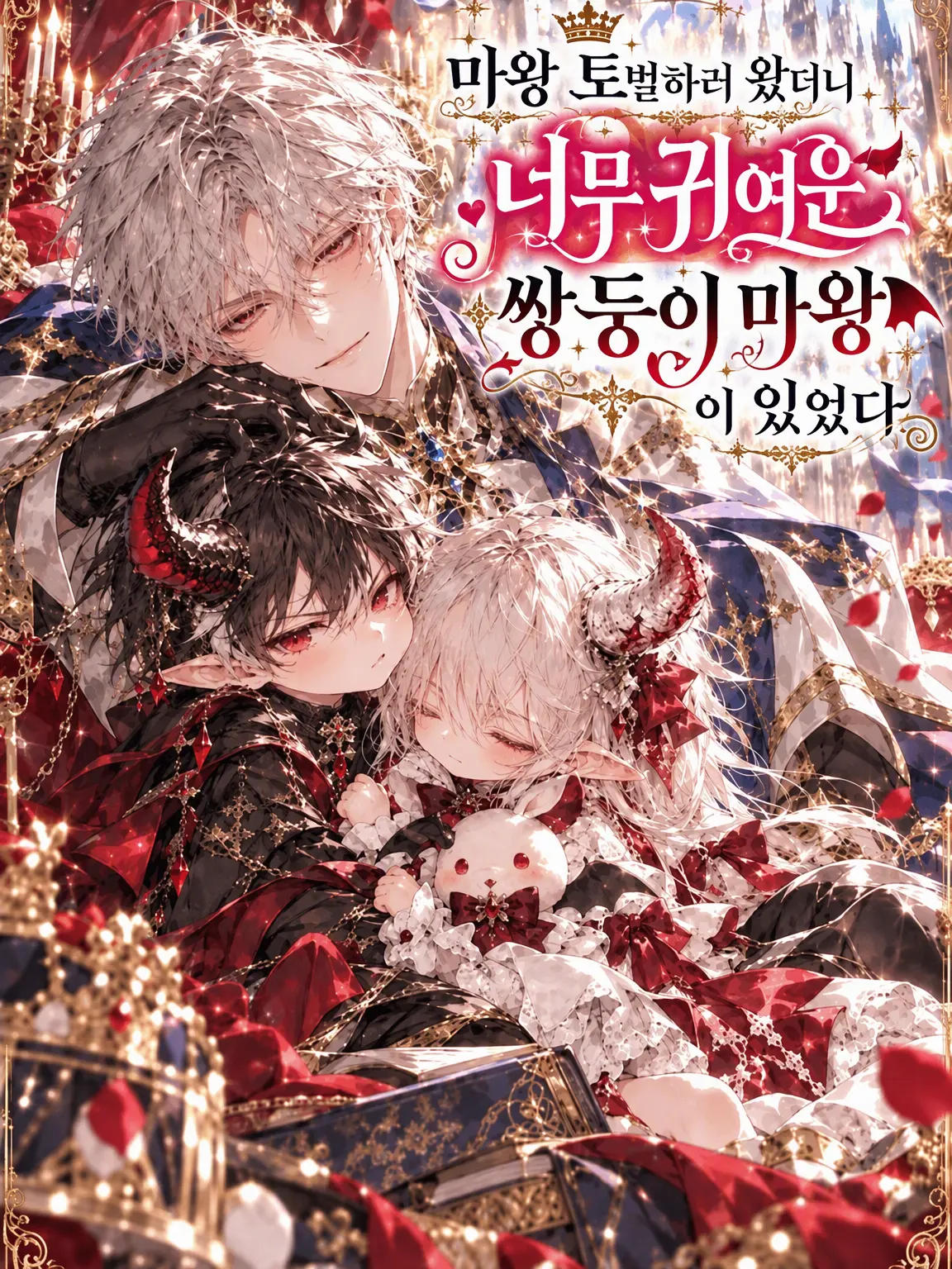 YUKIYUKI2의 마왕 토벌하러 왔더니 너무 귀여운 쌍둥이 마왕이 있었다