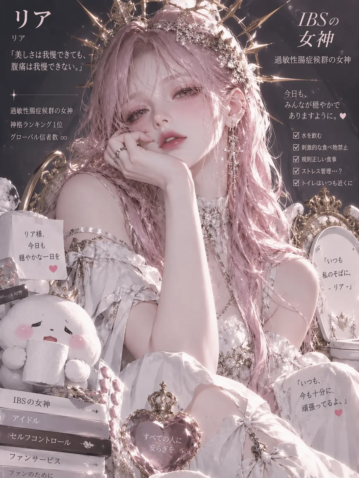 MerryWin6549의 IBS(過敏性腸症候群)の女神