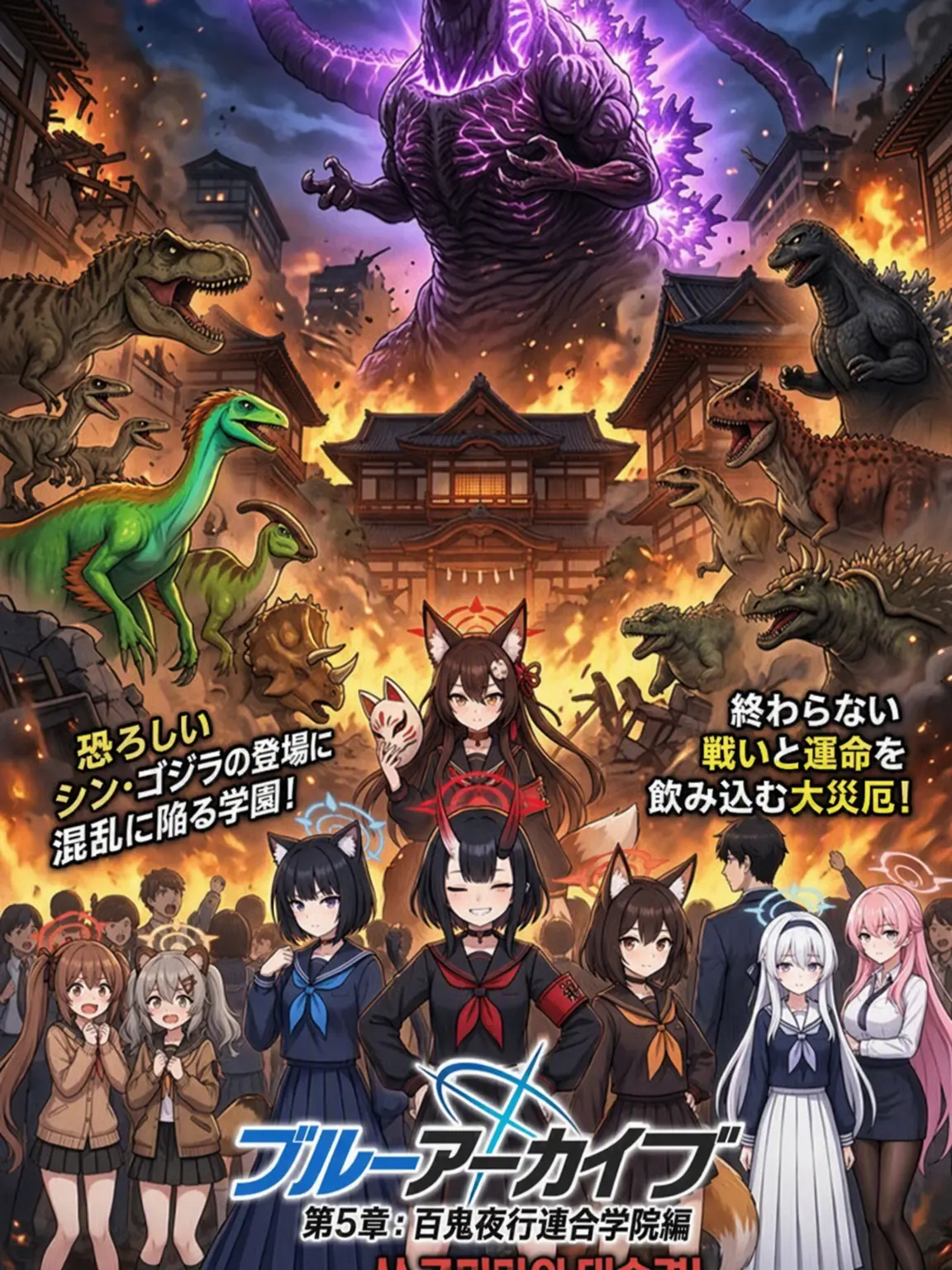 QuietGoat7263의 百鬼夜行編：シン・ゴジラの大襲撃！