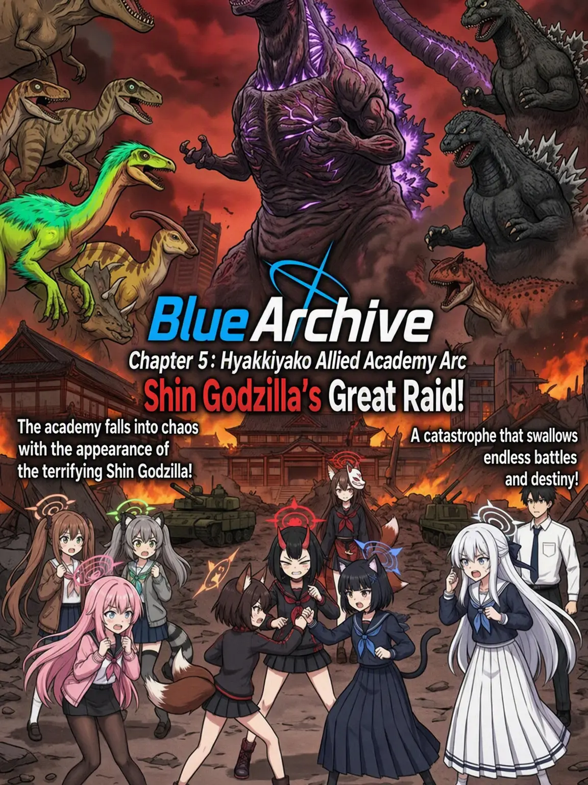 QuietGoat7263의 Hyakkiyako Arc: Shin Godzilla's Great Raid!