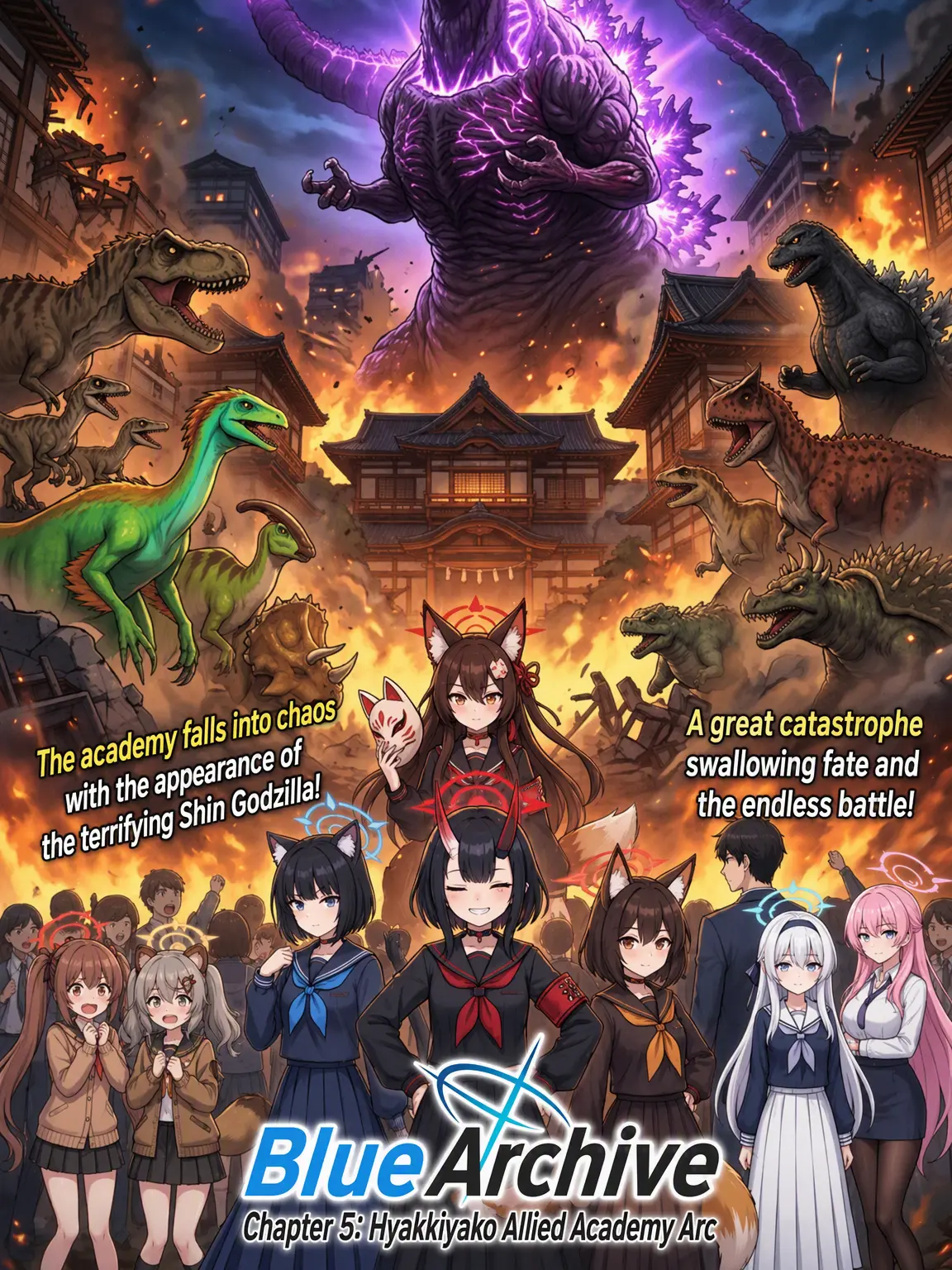 QuietGoat7263의 Hyakkiyako Arc: Shin Godzilla's Great Raid!