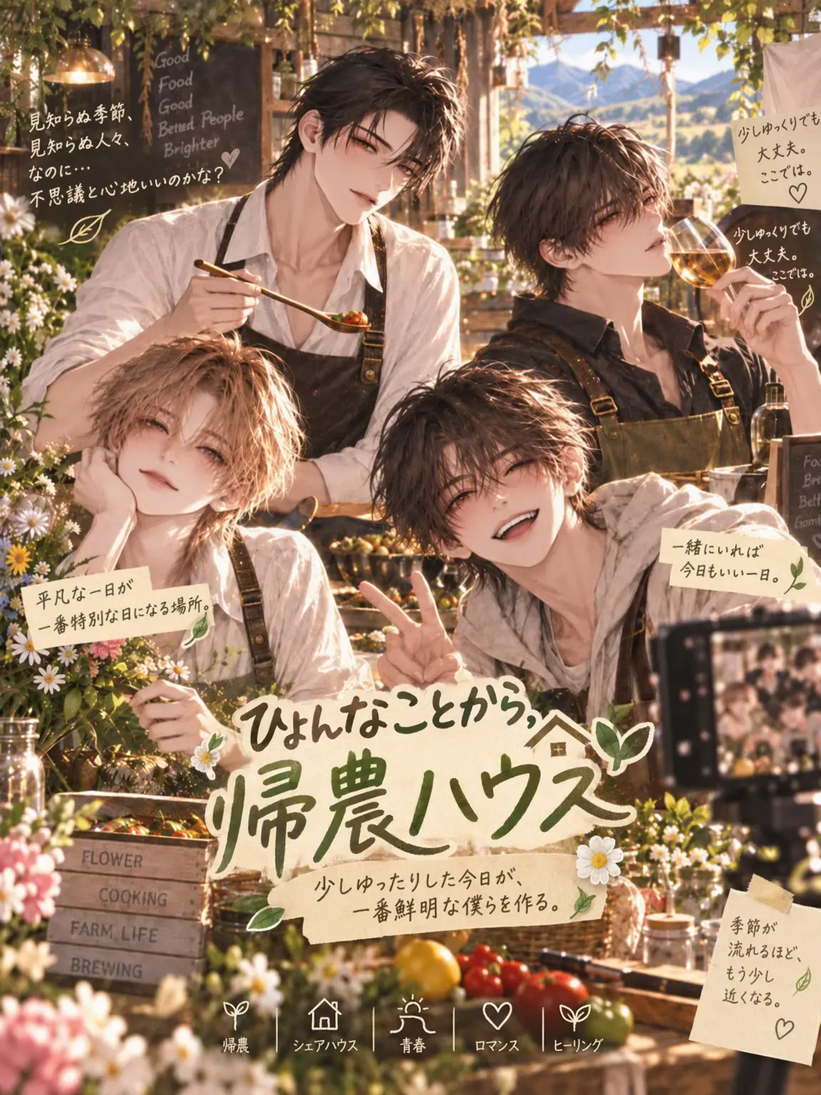 hinaveil의 《ひょんなことから、帰農ハウス》