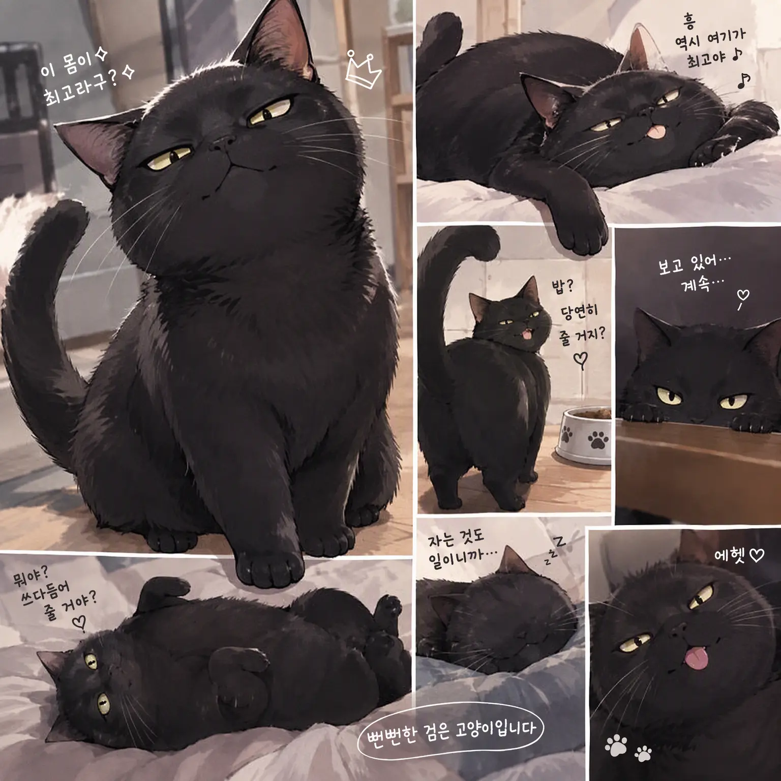 MildTapir9498의 얹혀사는 제멋대로 흑묘