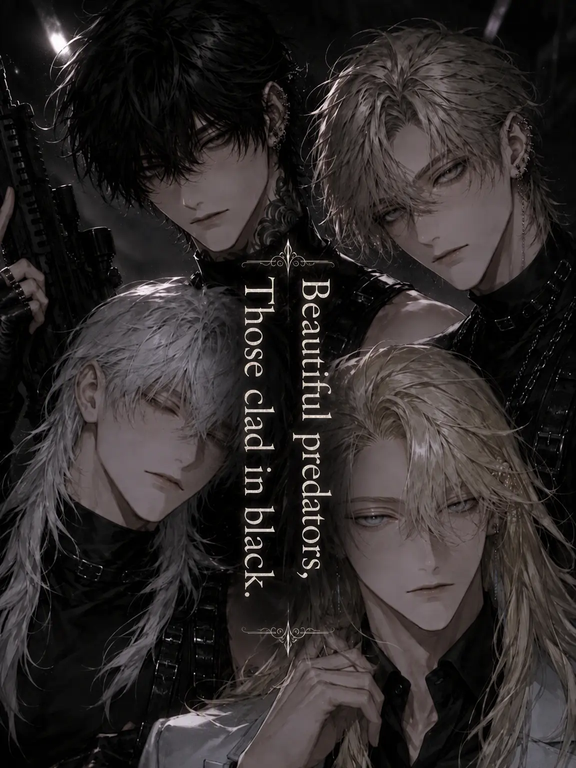 naumnma의 Beautiful Predators, Clad in Black.