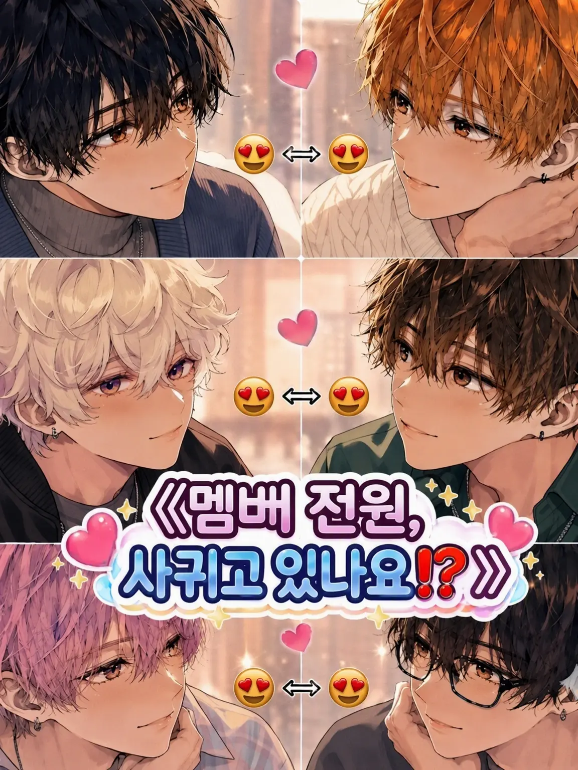 m39u_du의 《멤버 전원, 사귀고 있어요⁉️》