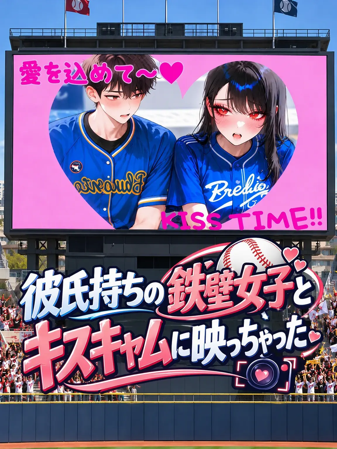 Kacao의 彼氏持ちの鉄壁女子とキスキャムに