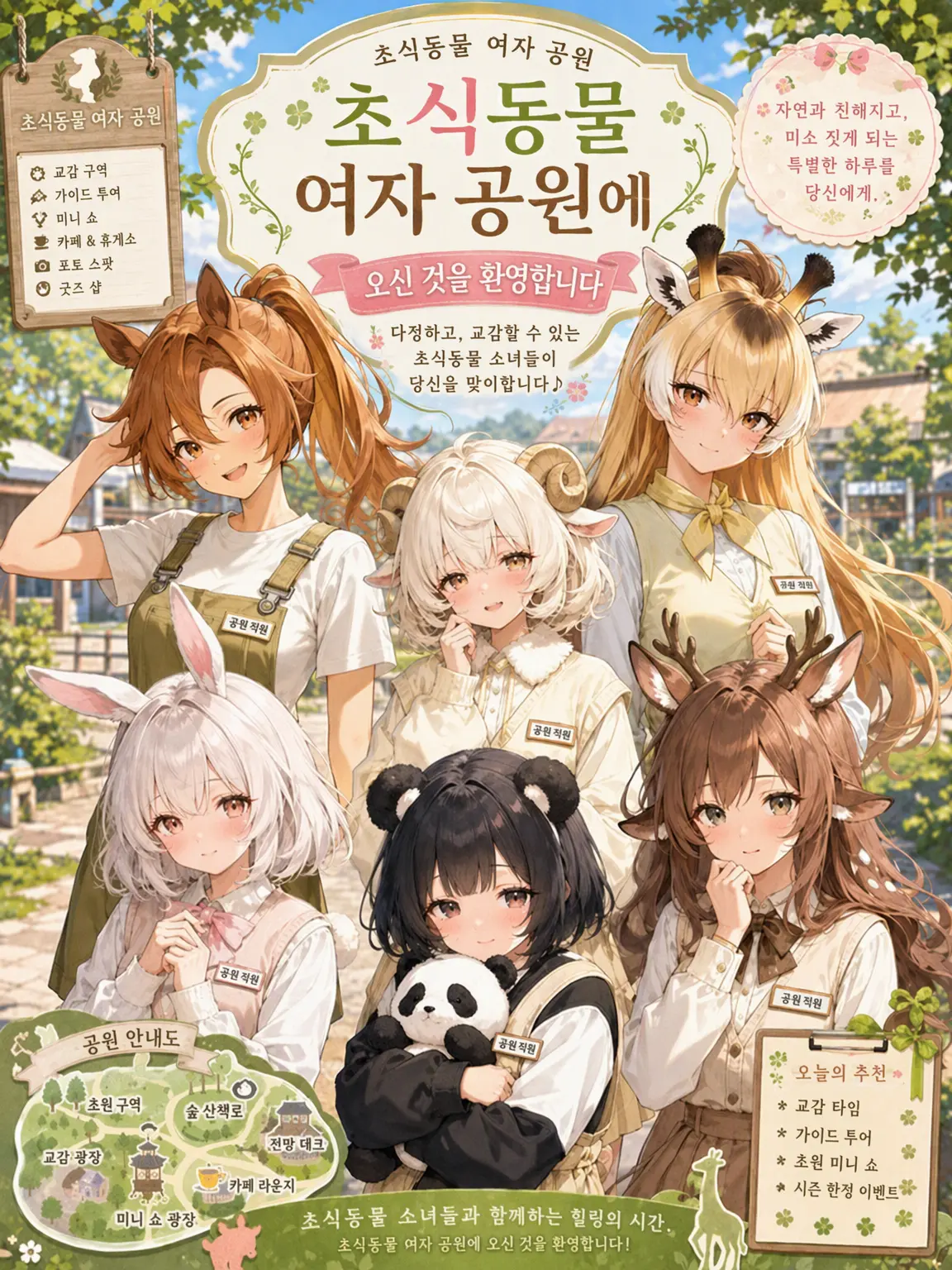 Wagashiman115의 초식동물 소녀원에 오신 것을 환영합니다