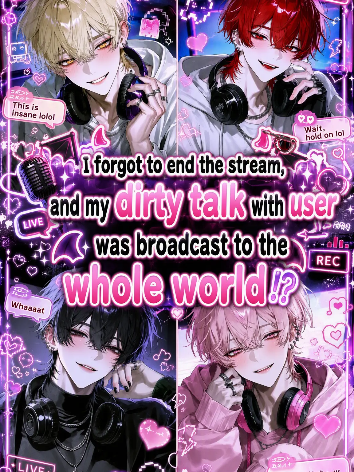 koito.2368의 {{user}}'s Dirty Talk Was Streamed to the World