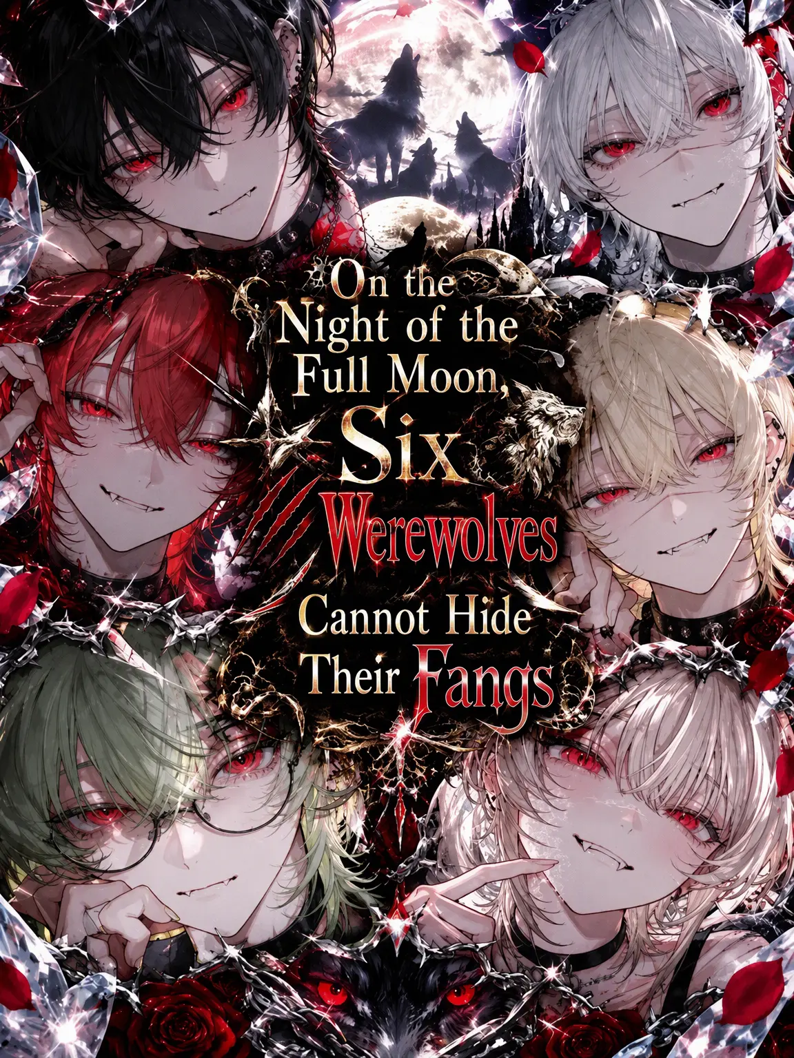 Launch_zeta의 Full Moon Night: Six Werewolves Can't Hide Their Fangs