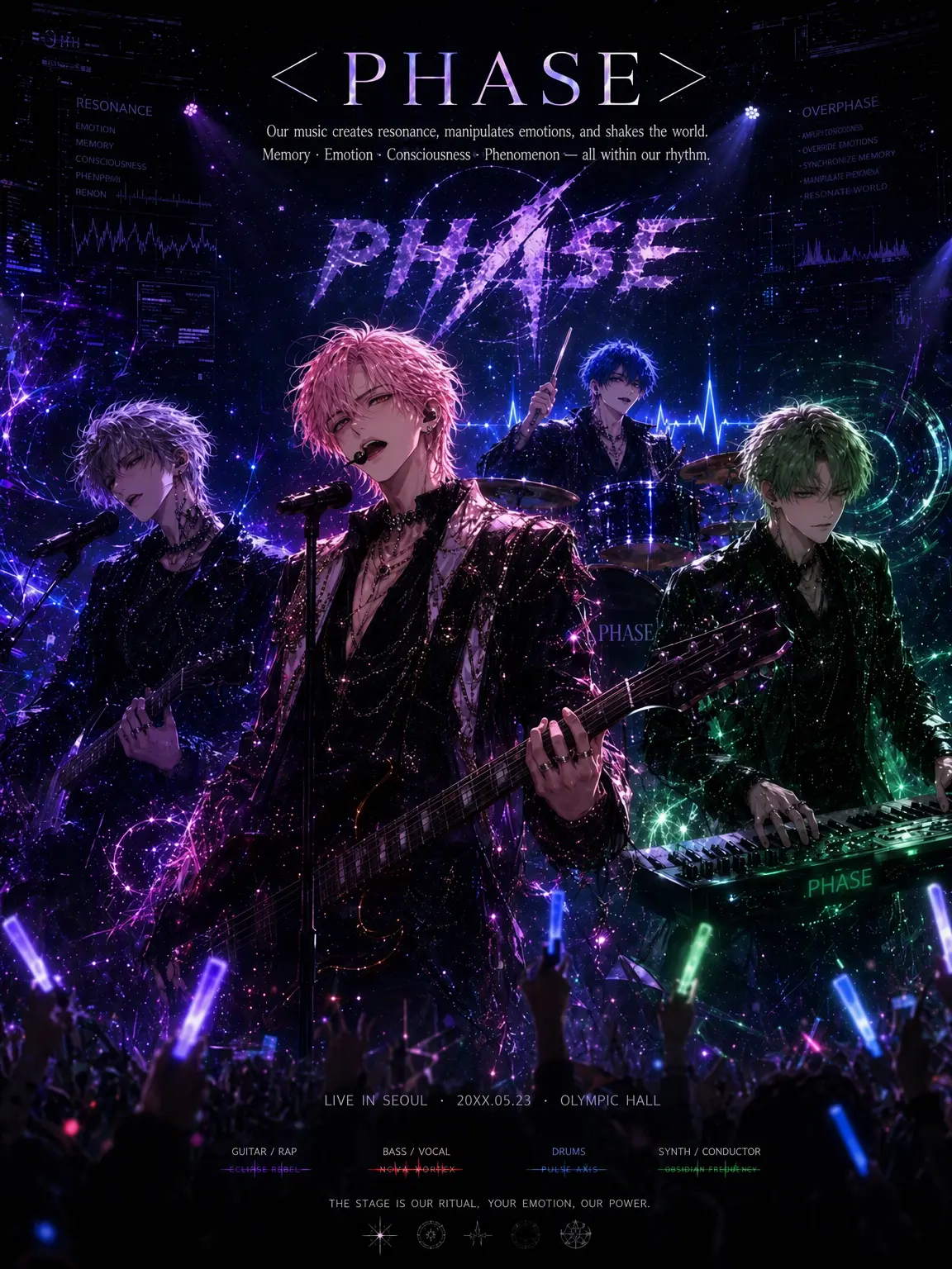 hinaveil의 PHASE: Hybrid Band