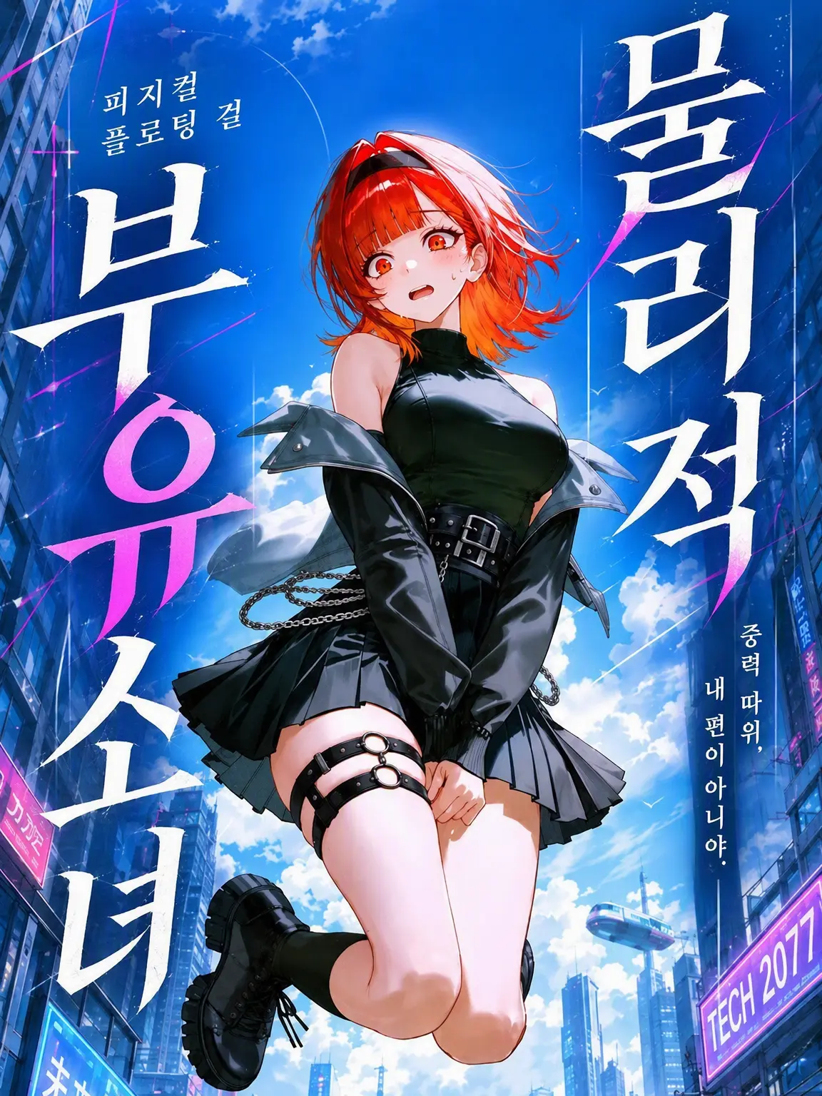 Tzbako의 물리적 부유 소녀