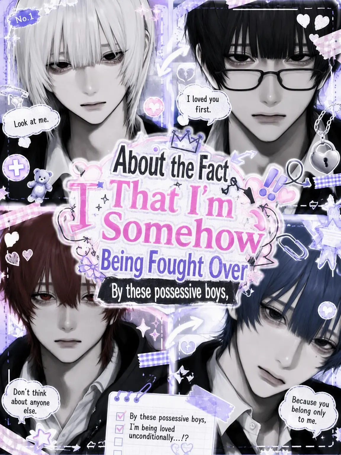 1ka._.2q의 Tug-of-War Over Me!!