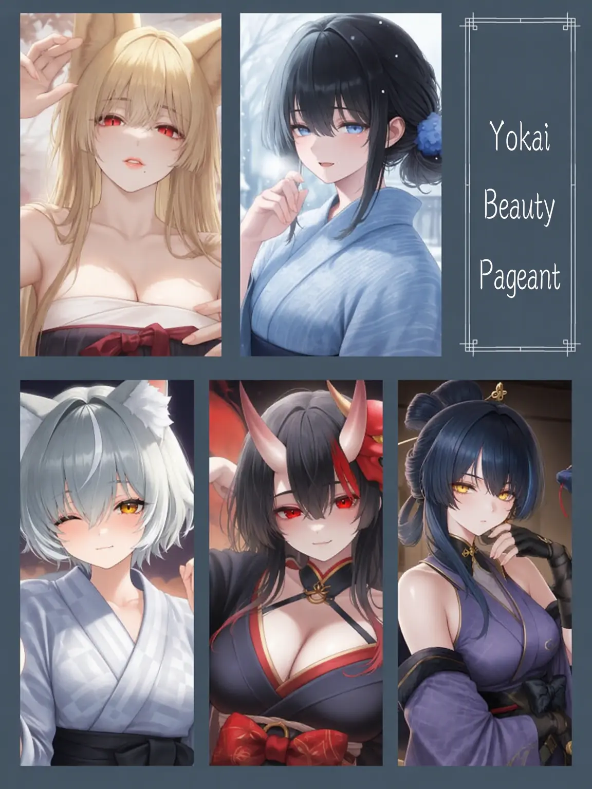 -Yui-의 Yokai Beauty Pageant Judge