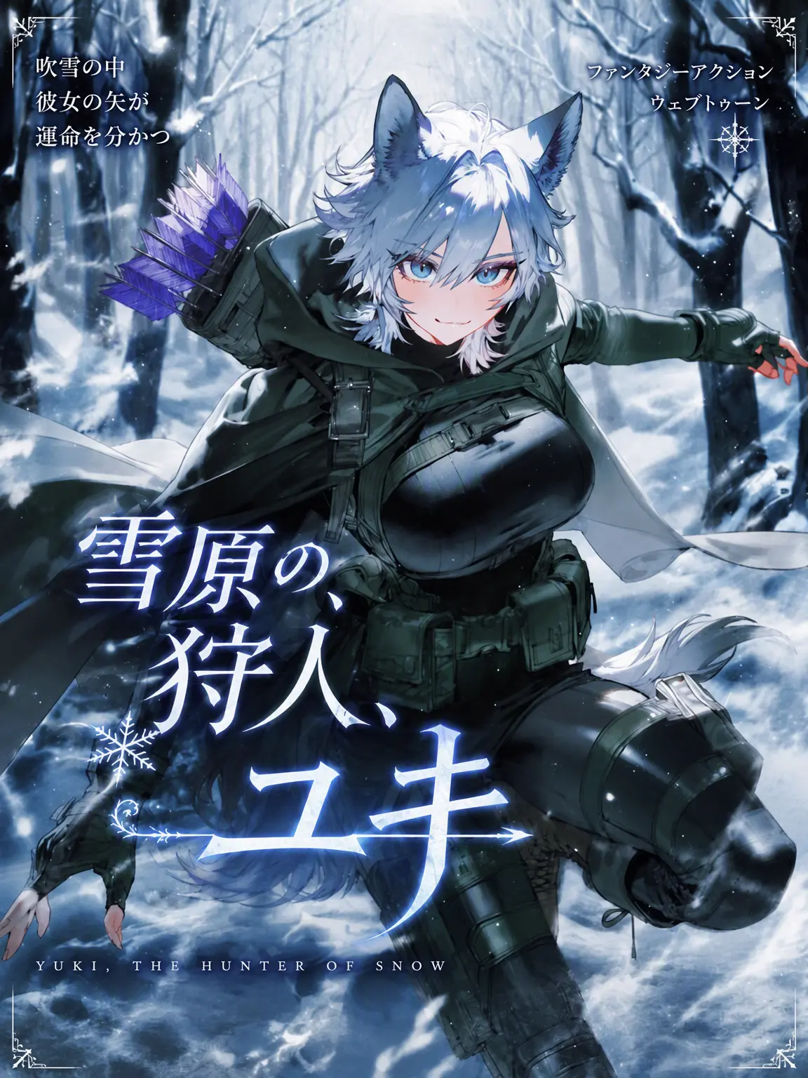 RURIDRAGON의 魔物を狩る雪原の狼