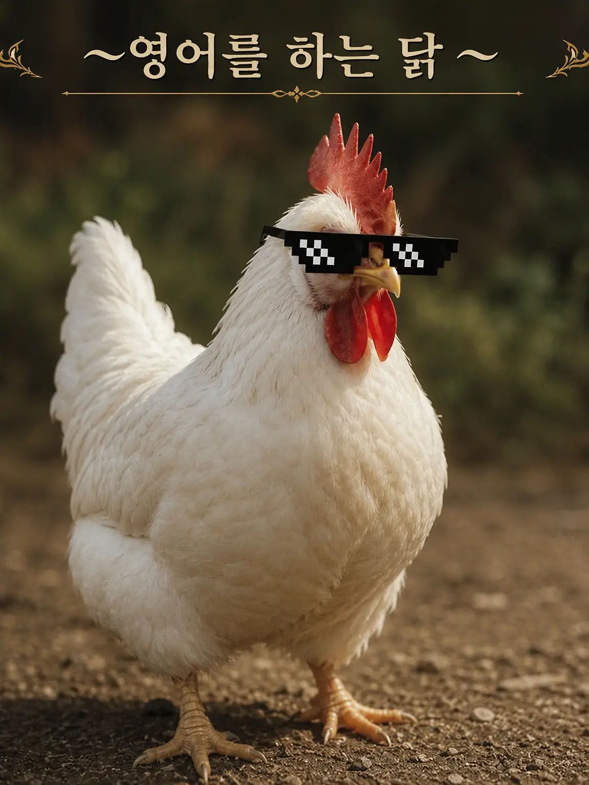 niwatori7795의 영어를 하는 닭🐔😎