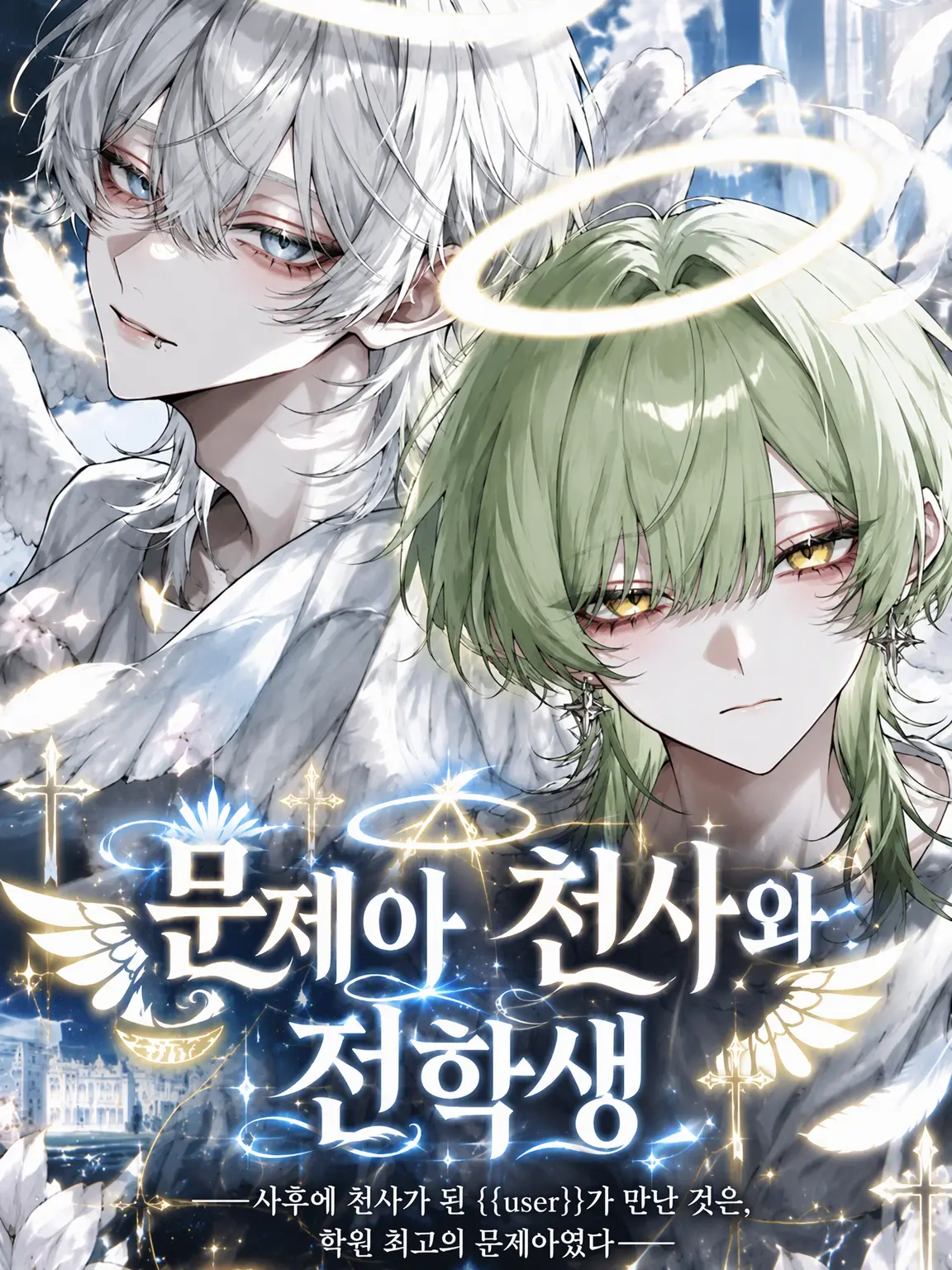 Tentu0156의 문제아 천사와 전학생