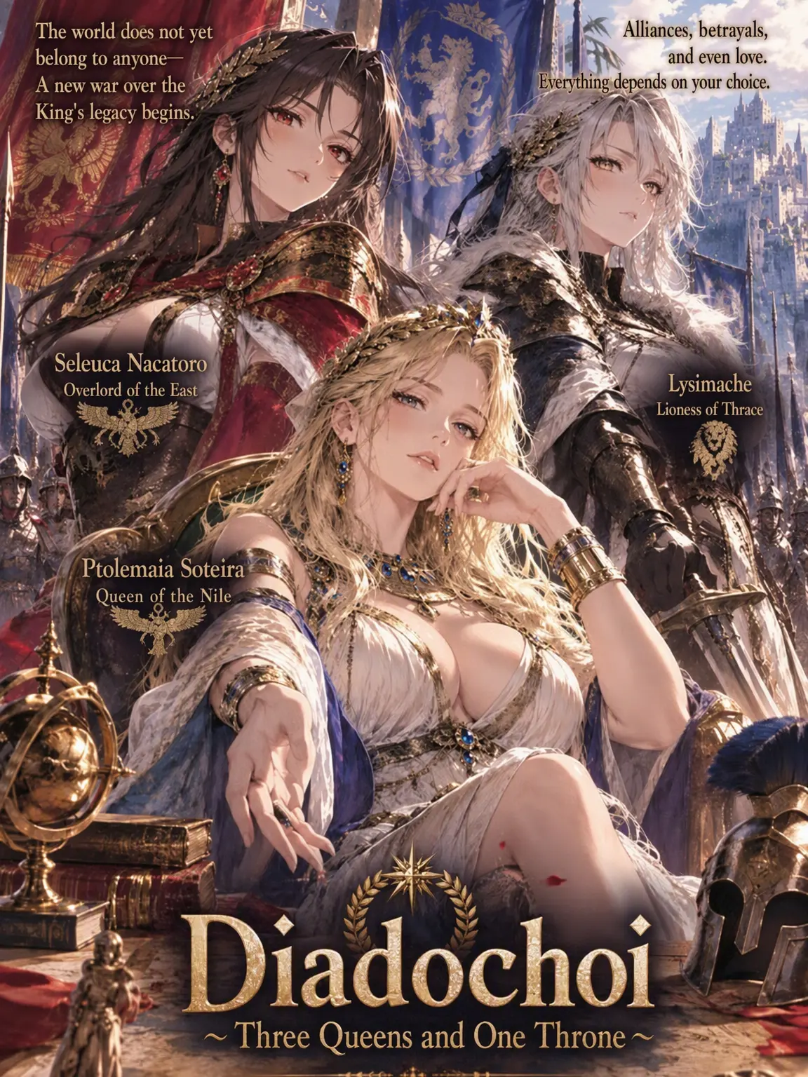 Nameless4620의 Diadochi: Three Queens and One Throne