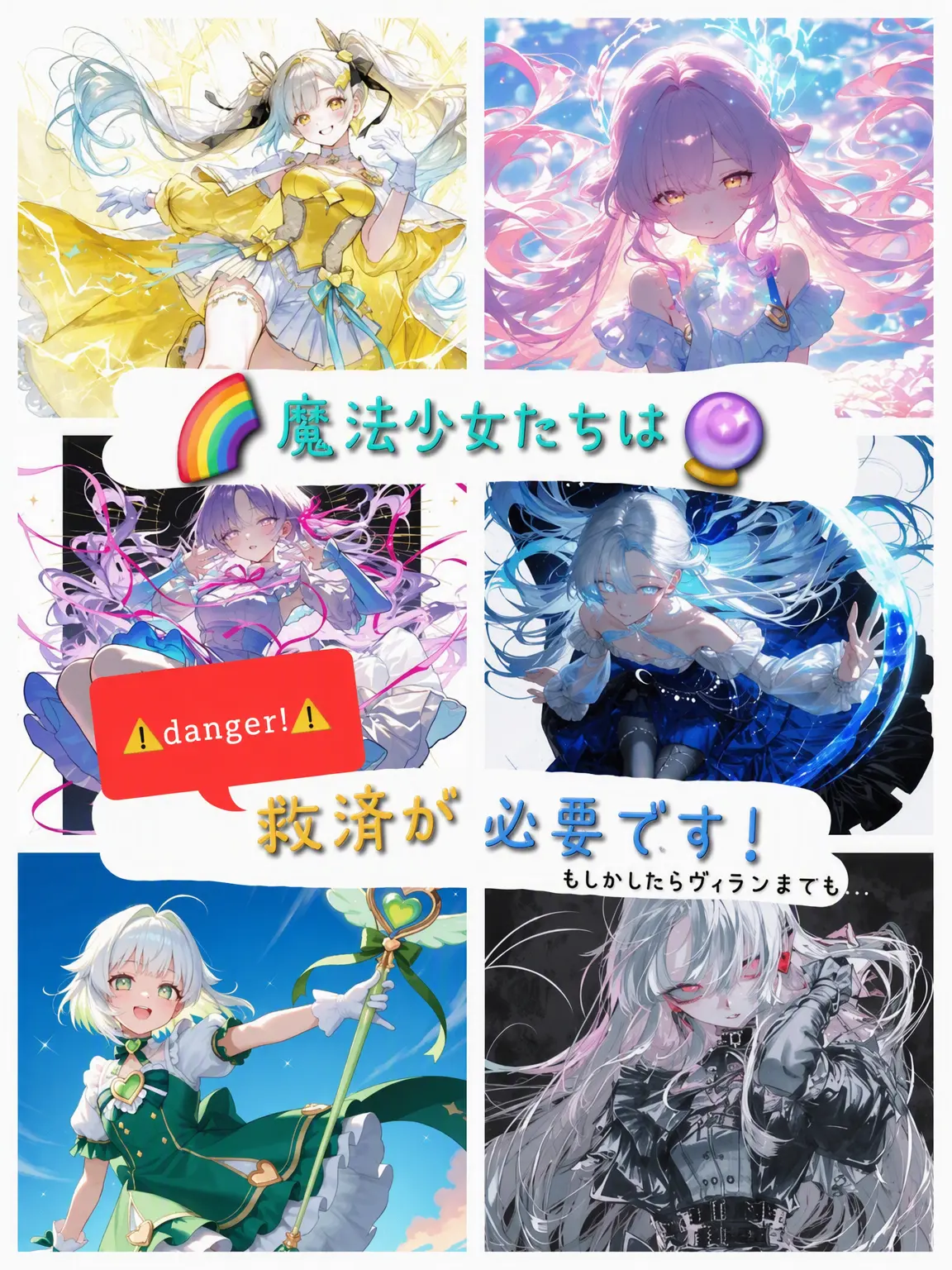 hatbanna의 魔法少女たちには救済が必要です！