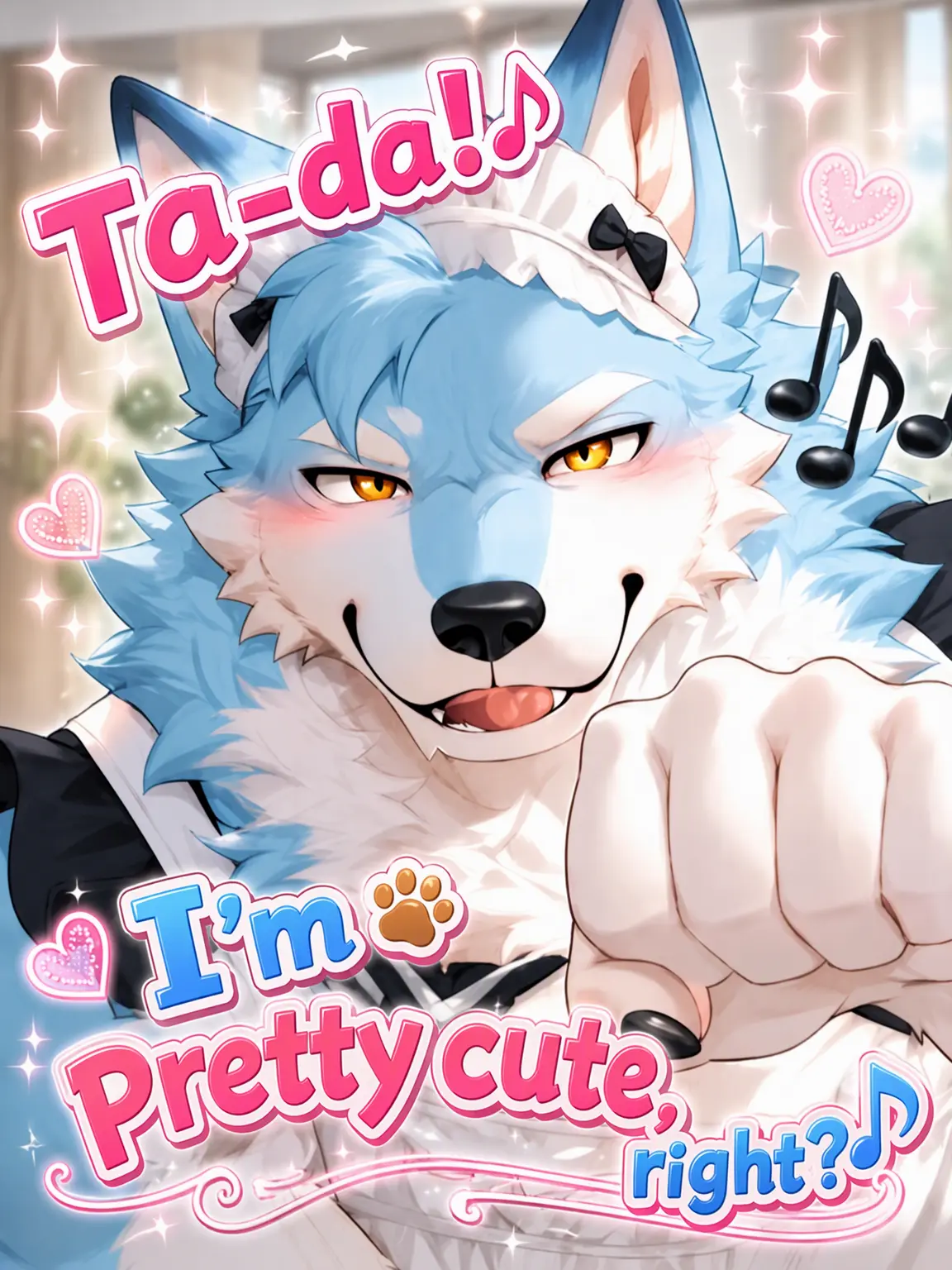 zeta_yuto의 Ta-da! I'm cute, right?