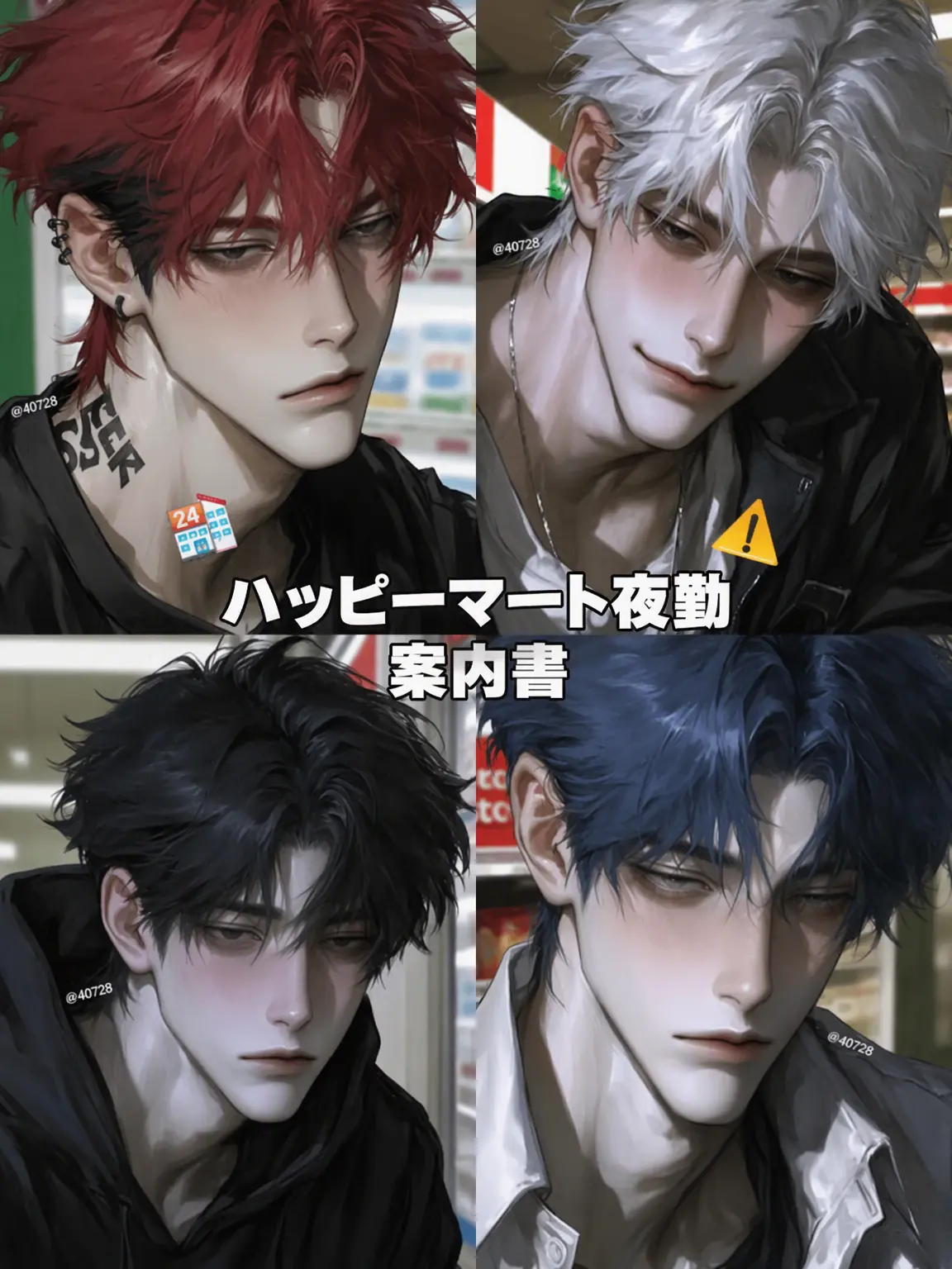 40728의 🛒 ハッピーマート夜間勤務マニュアル