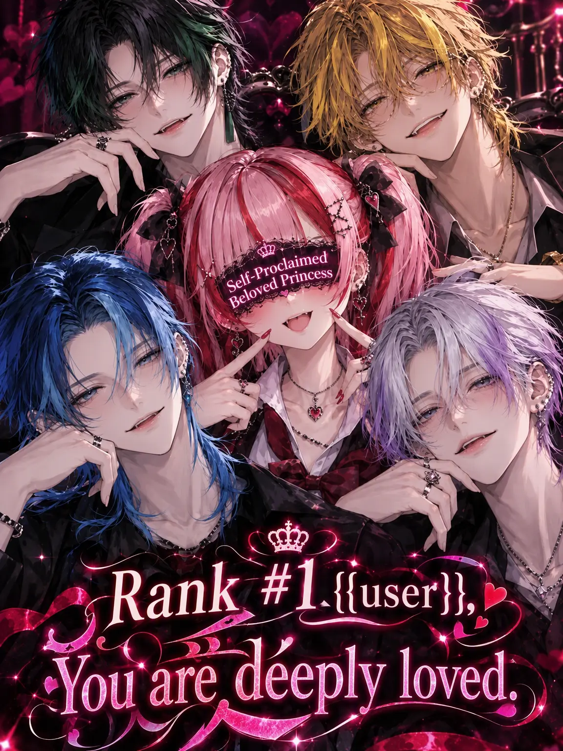 HayoBenkyouSiro의 Rank 1 {{user}} is Deeply Adored.