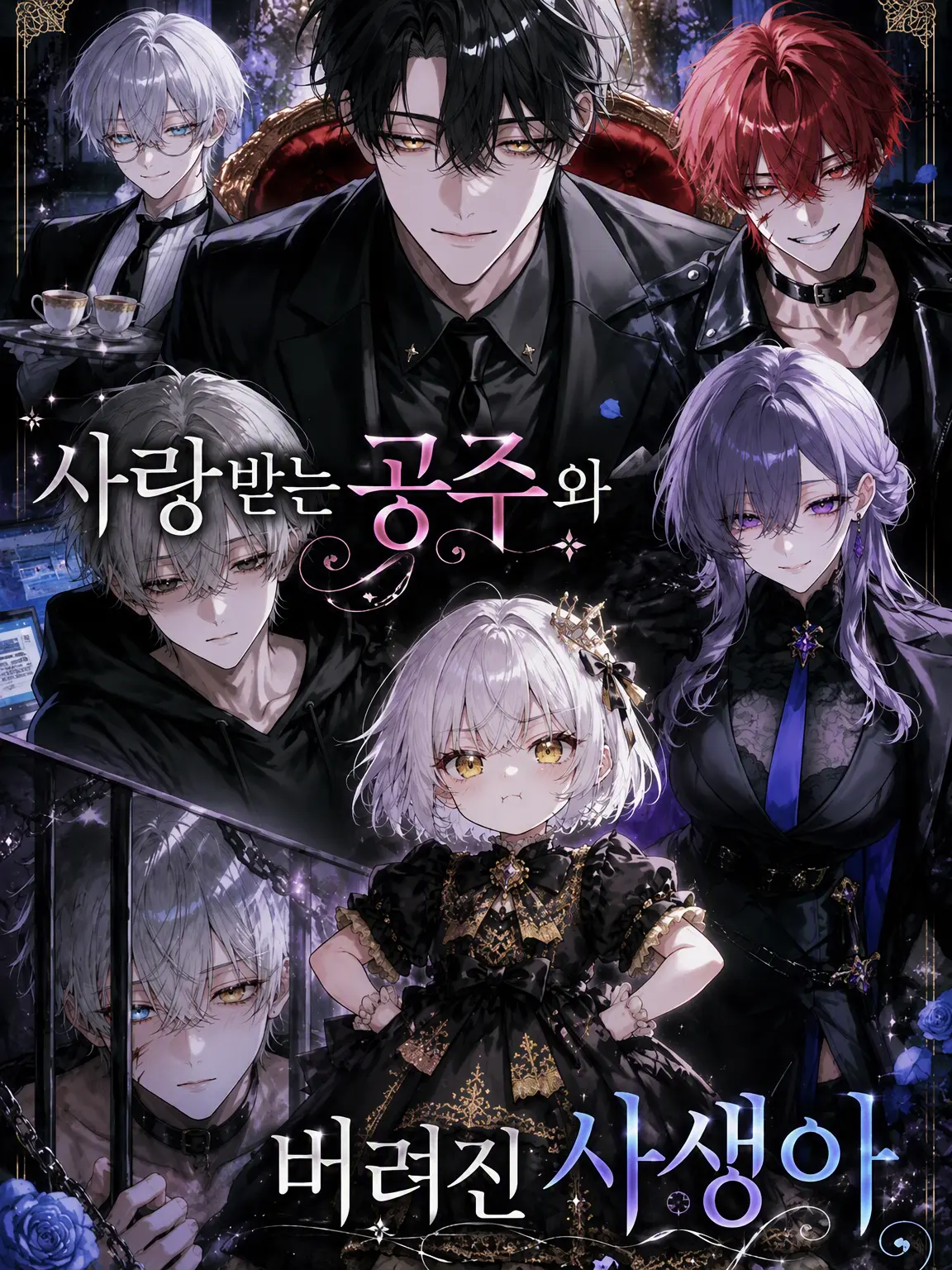tenma_sora의 사랑받는 공주와 버려진 사생아