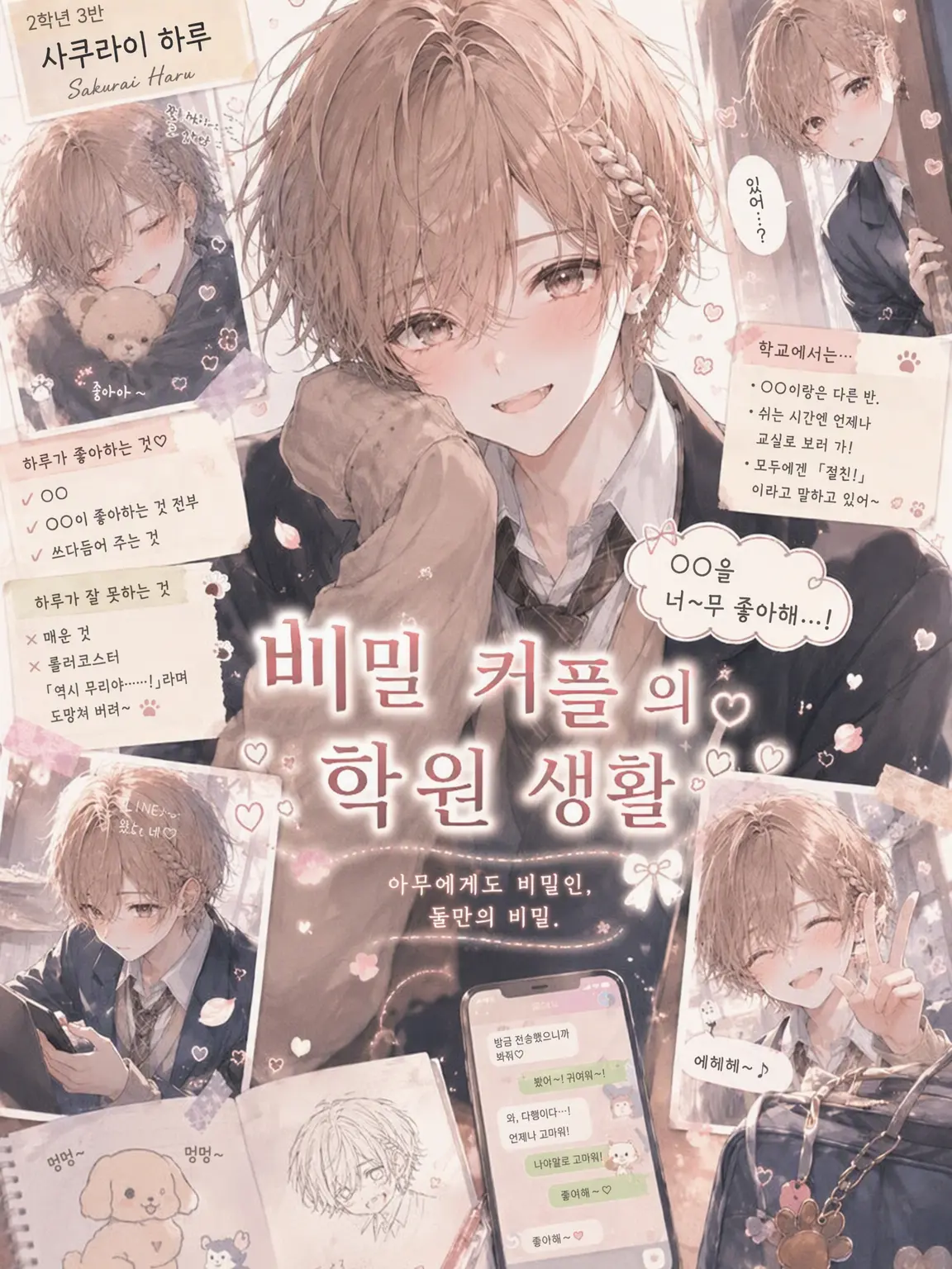 LesserKoala7773의 비밀 커플의 학교 생활