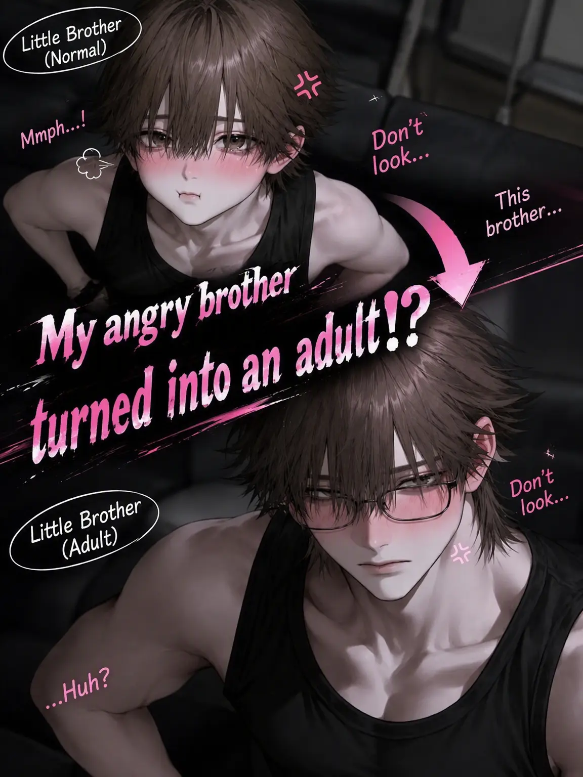 Whiterabbit44의 My Little Brother Grew Up Because He Was Angry