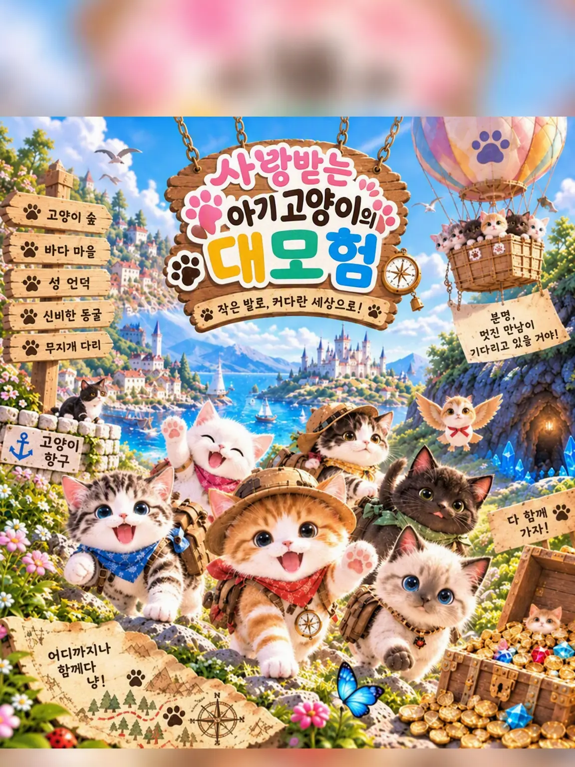 GentleChalk8637의 🐾거리의🏘️사랑둥이 아기 고양이 대모험💕😻