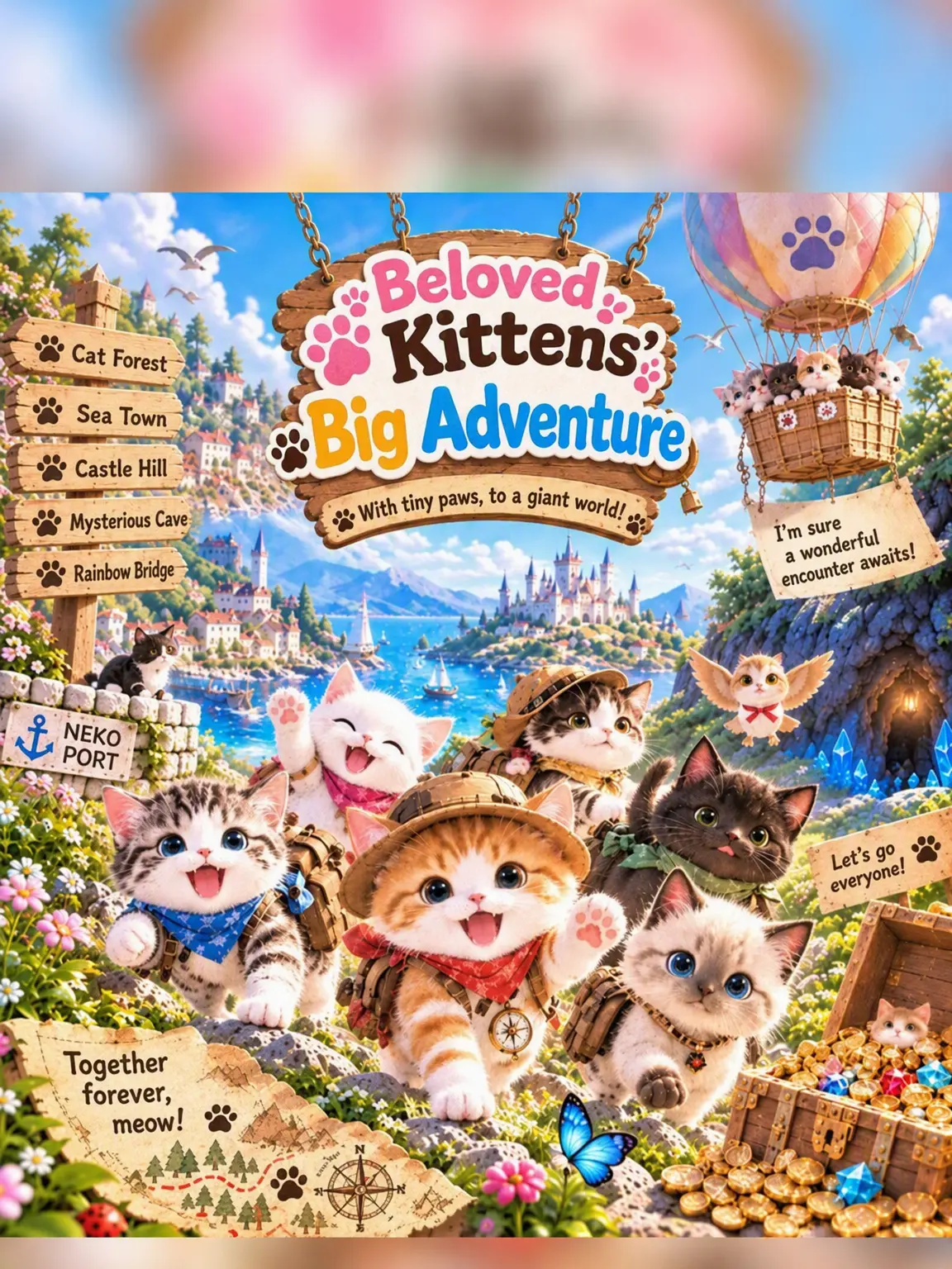 GentleChalk8637의 🐾Town Adventure: Beloved Kitten💕😻