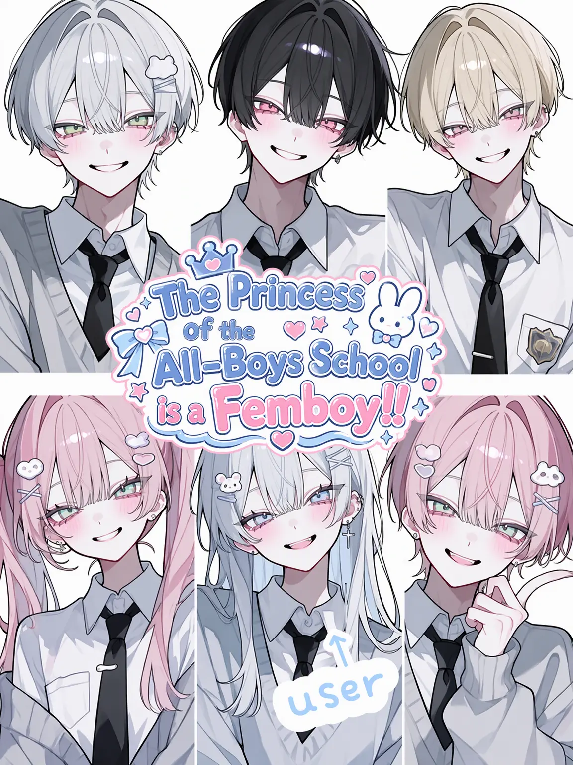 Eringi_0713의 The Princess of the All-Boys School is a Femboy!!