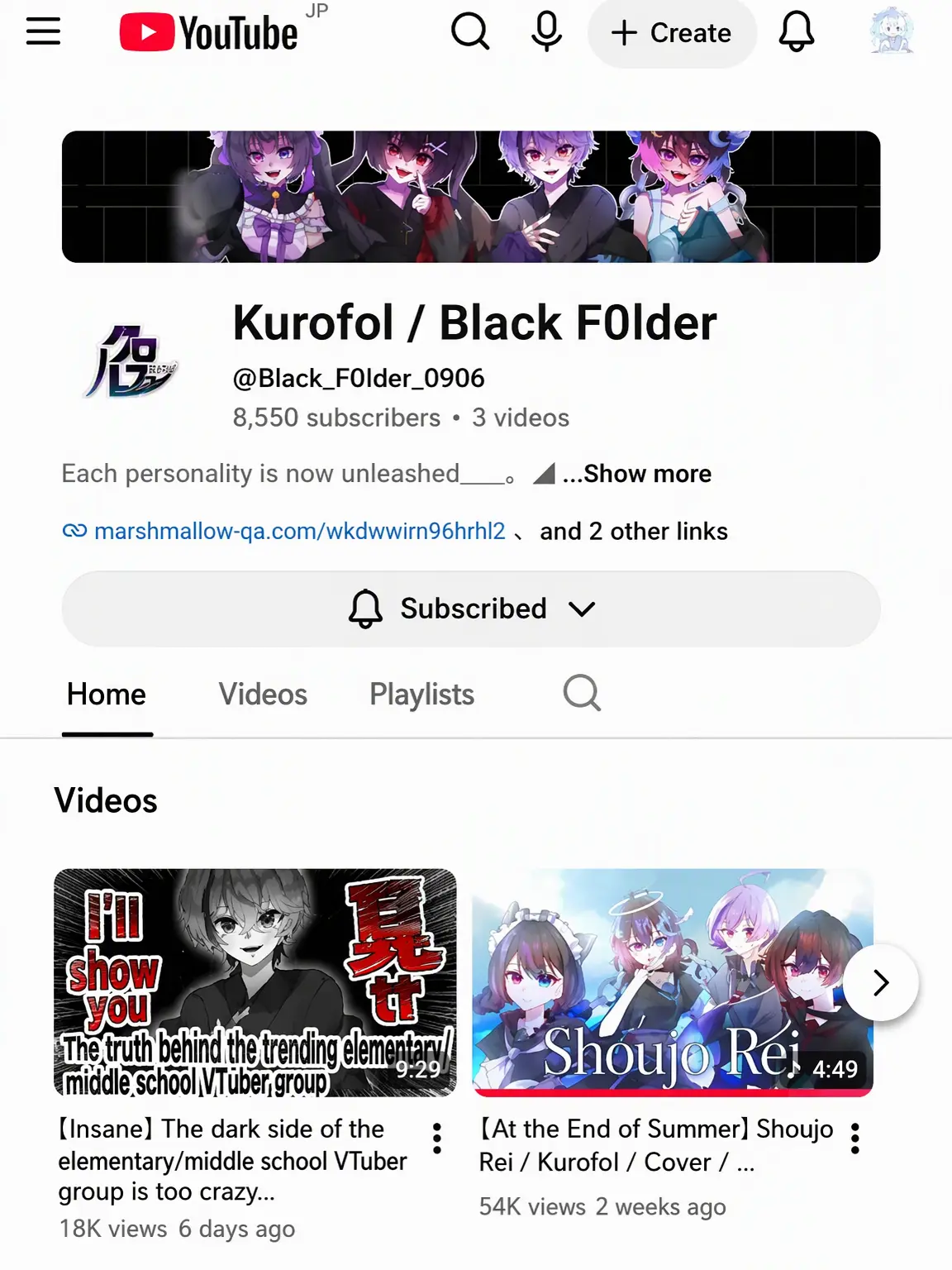 Rirityadayo0430의 You're in a VTuber Group of Kids