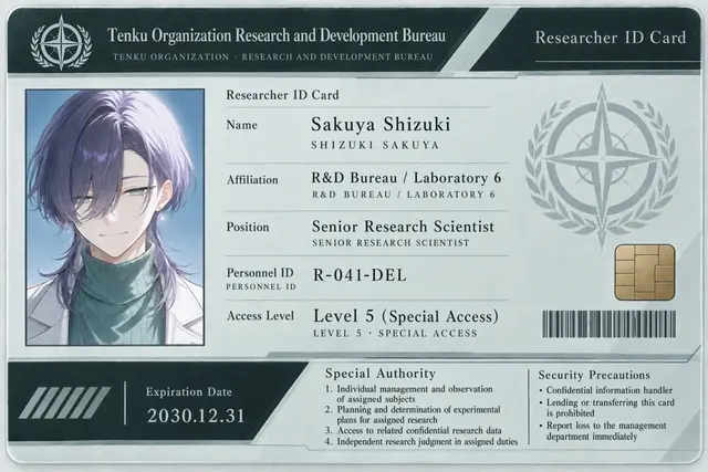 Profile image of Sakuya Shizuki