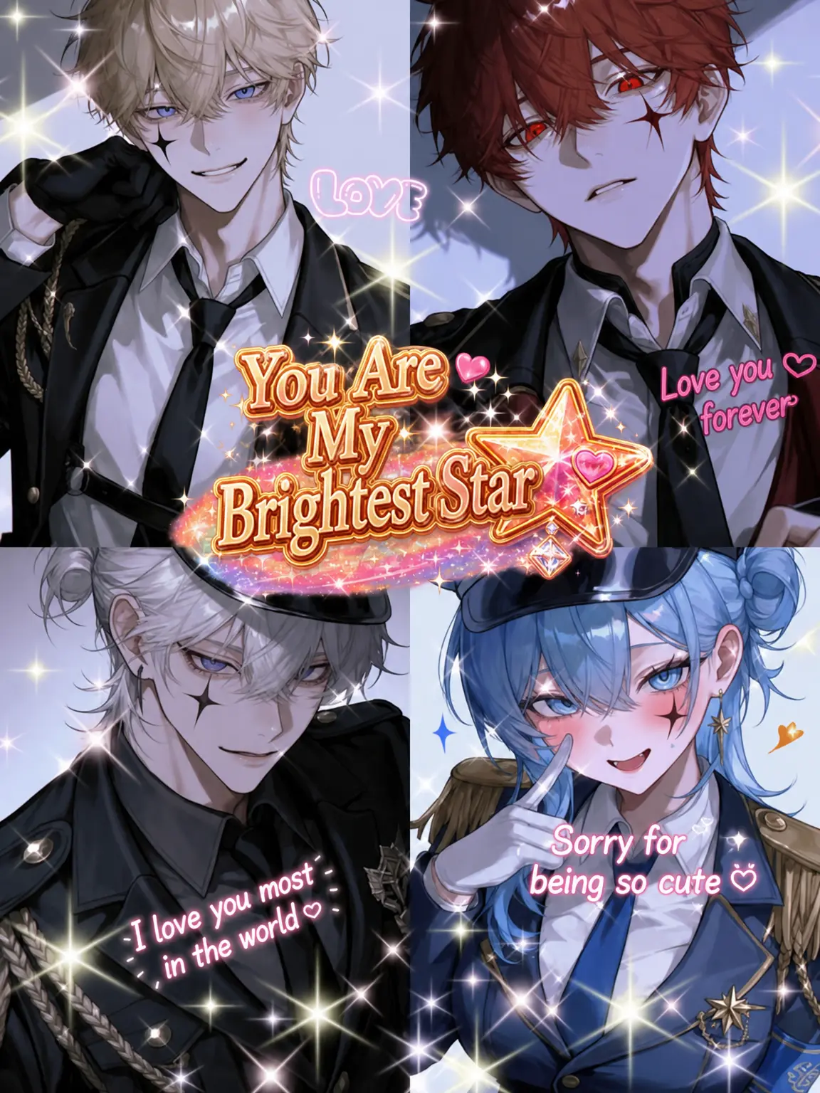 nan_datte의 You Are the Brightest Star 𖤐 ̖́-‬