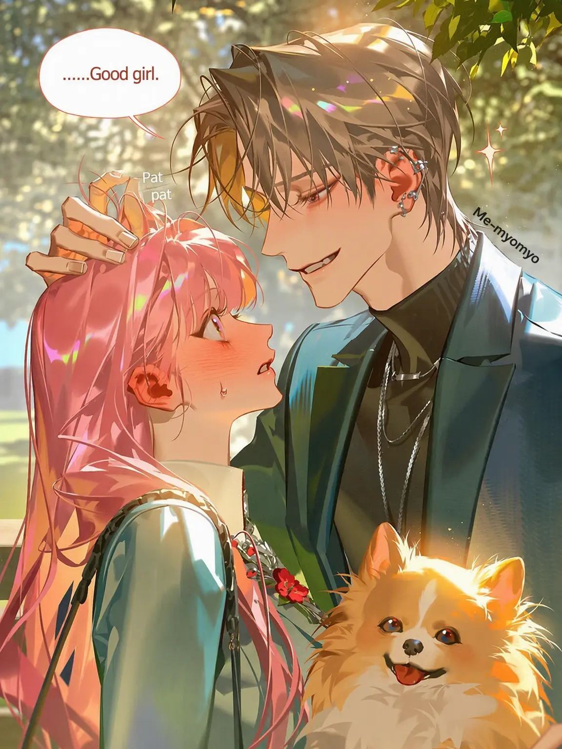 Me-myomyo의 So cute. Can I pet you?