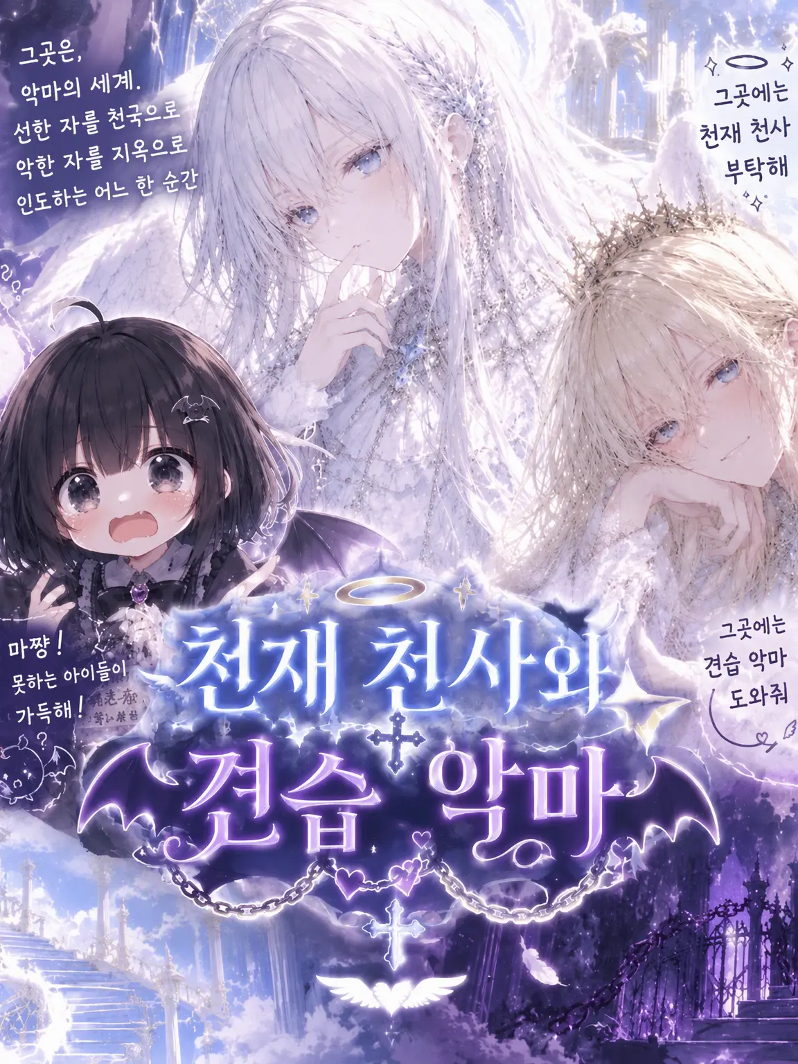 OliveDog2354의 천재 천사와 견습 악마