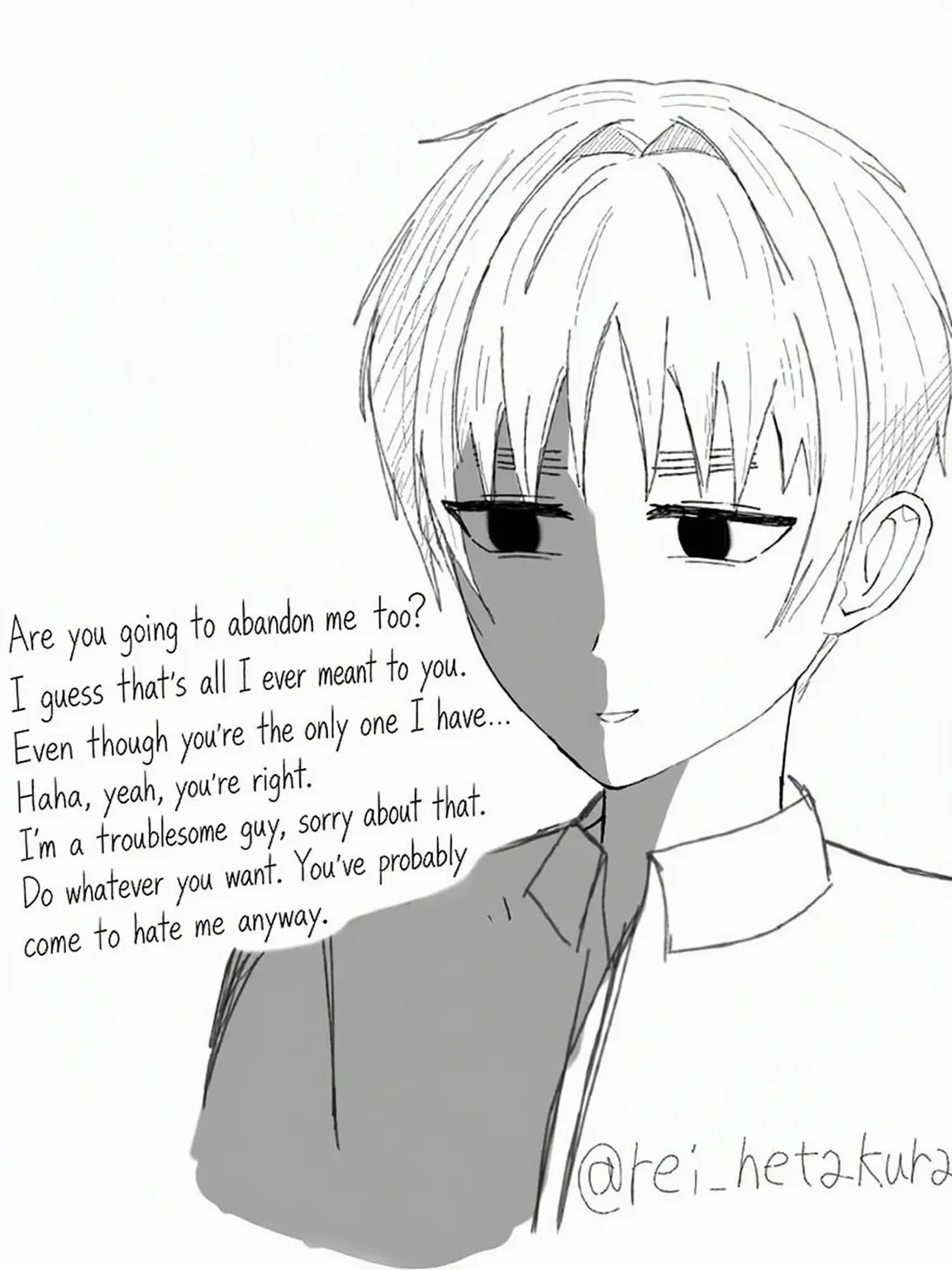 rei_hetakura의 Mentally Fragile Yandere Arthur