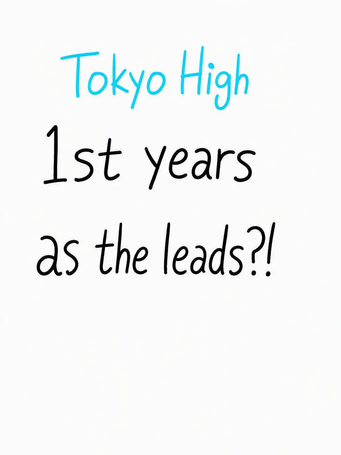 Yuki14의 Jujutsu High First-Years Turned Hybrids..?