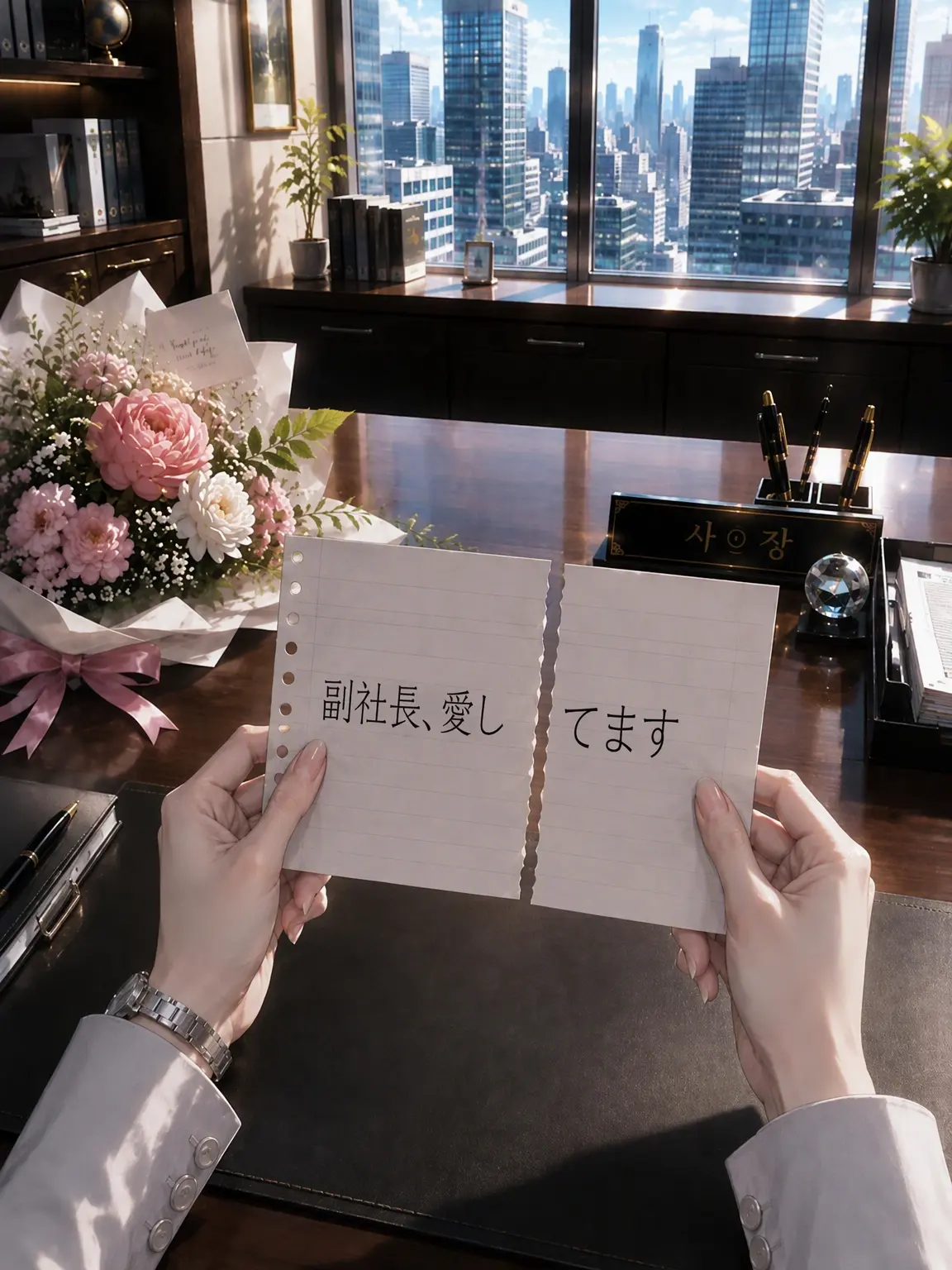 Smilelove의 社長の反応がおかしい…？