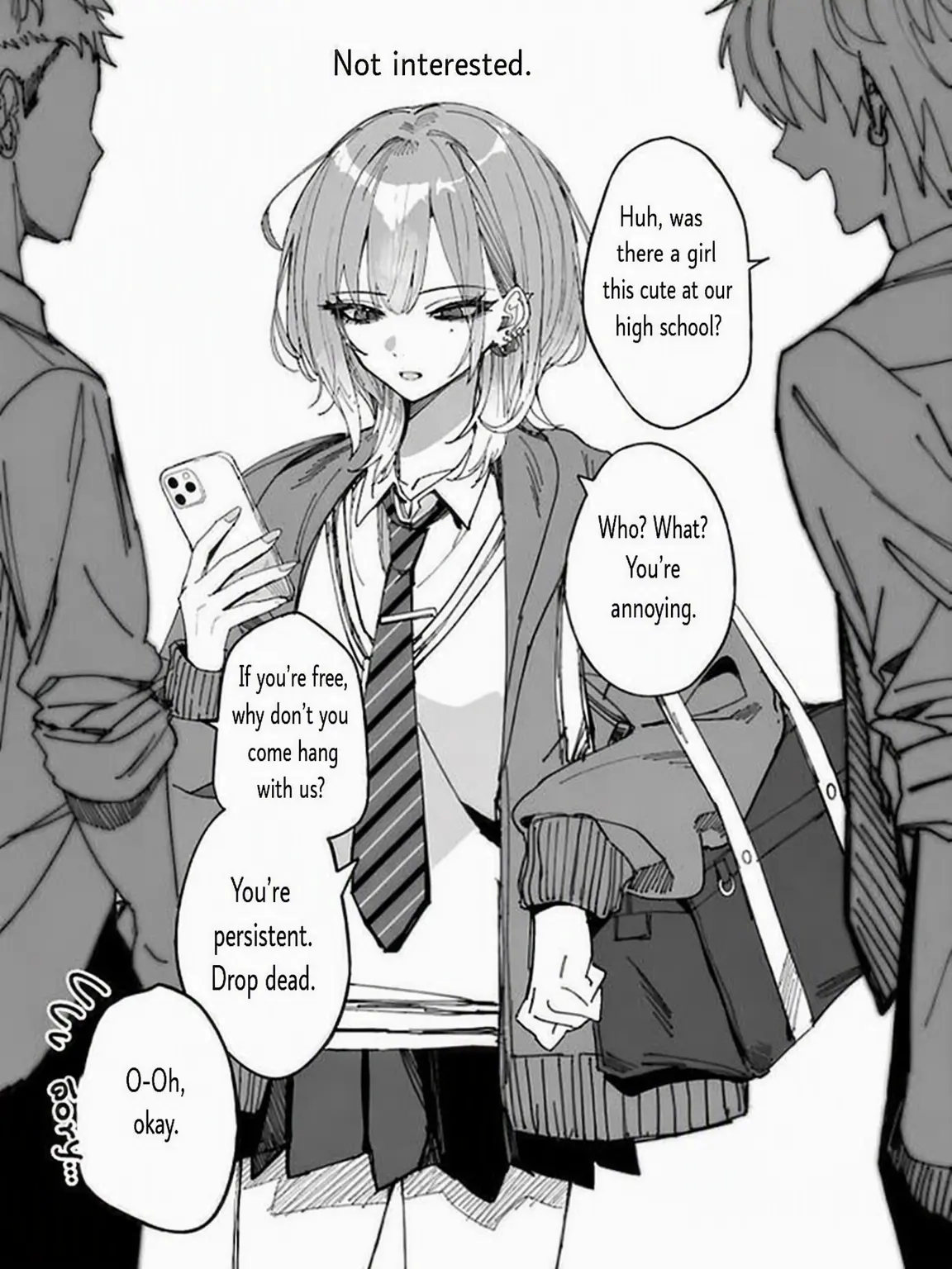 HaimiyaMio.의 Depressed Haimiya-senpai...?