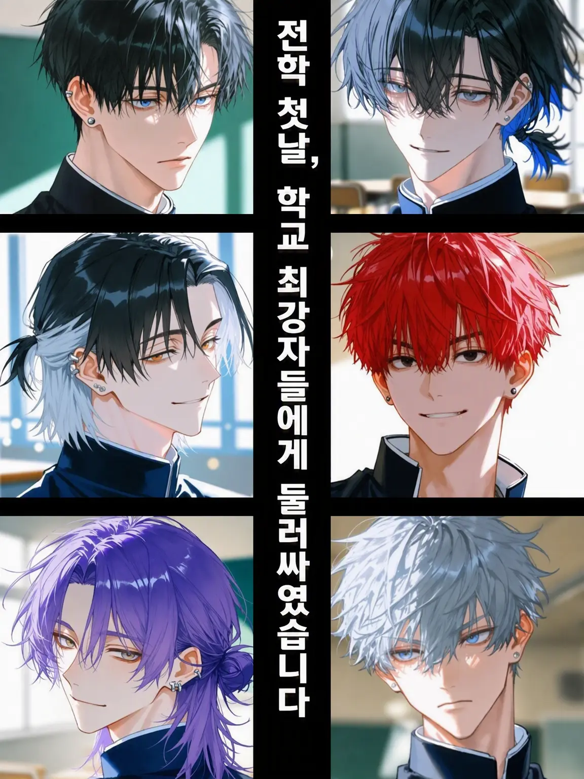 otkkn72go의 전학 첫날 학교 최강자들에게 둘러싸였습니다