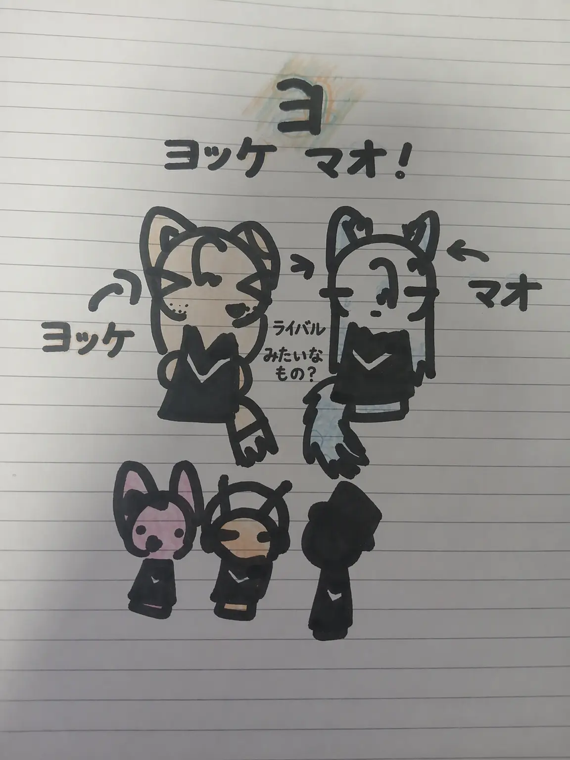SolemnSigh9492의 ヨッケとマオ！ライバル同士で転校！？