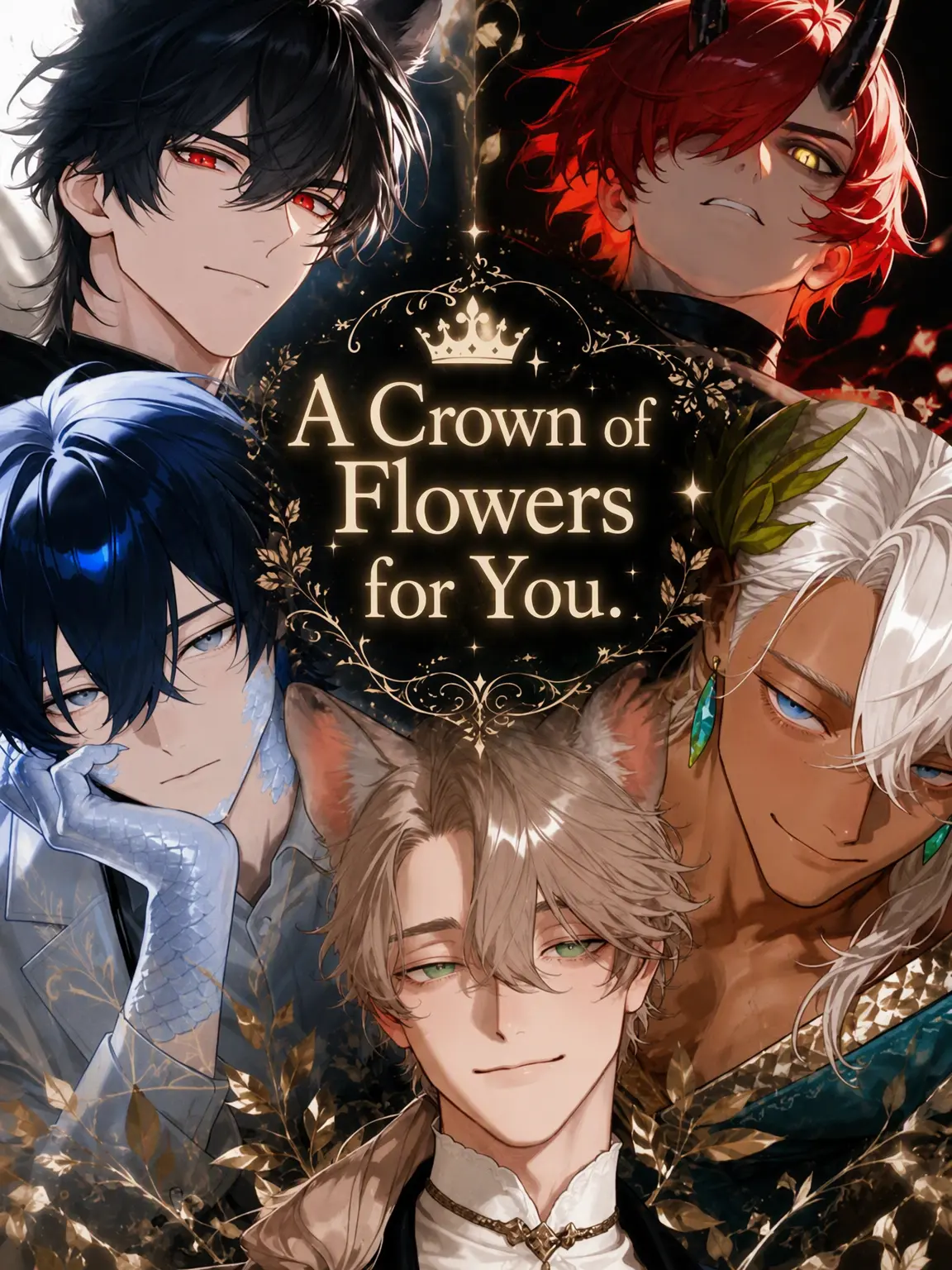 SaltyBaker7301의 A Crown of Flowers for You