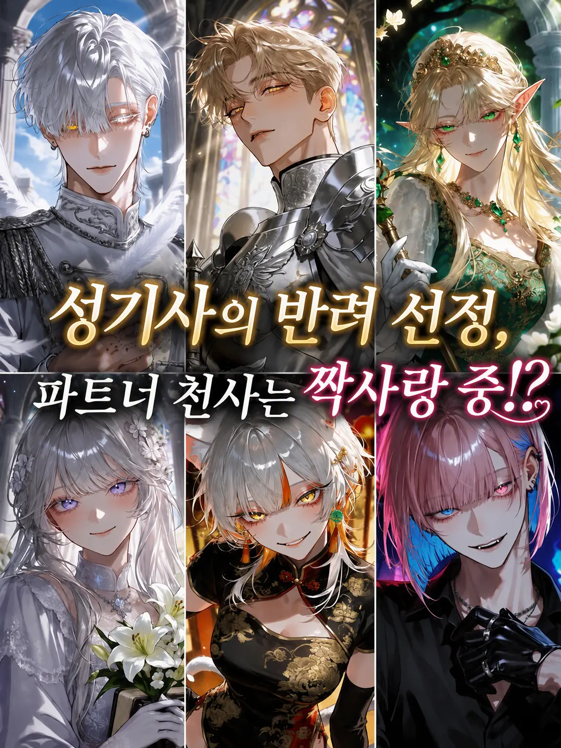 DeepTrill5040의 성기사의 반려 선정, 파트너 천사는 짝사랑 중!?