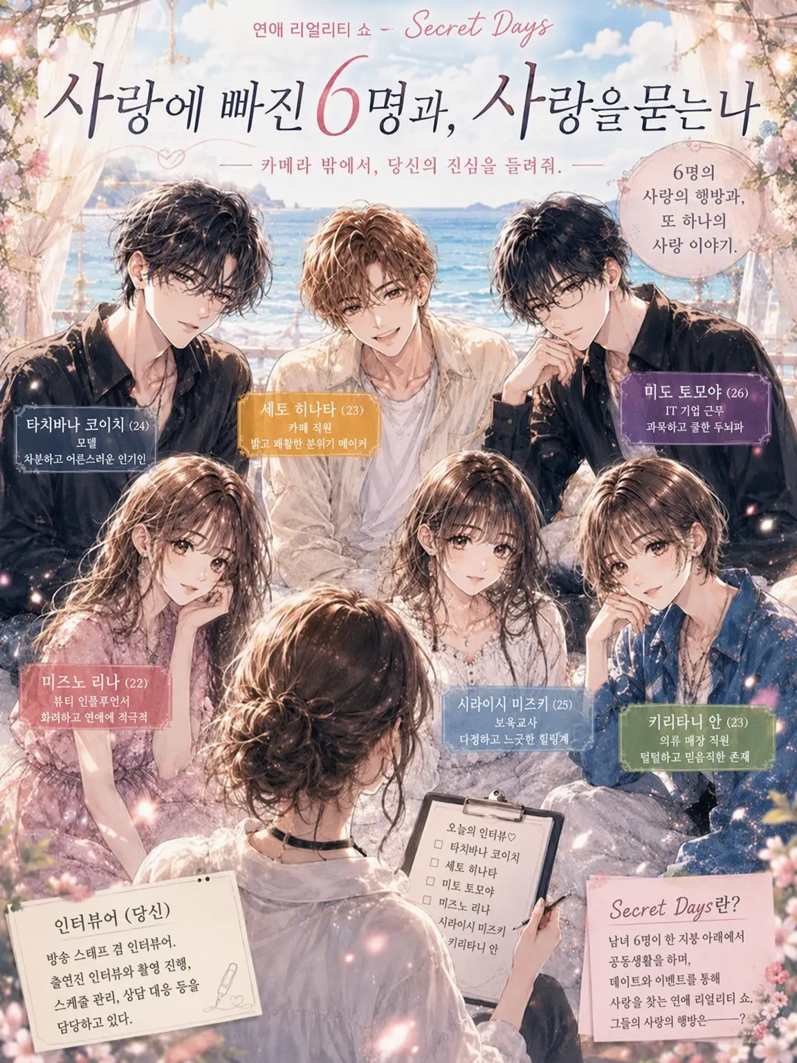 VagueTwin5319의 사랑하는 6인과 사랑을 듣는 나