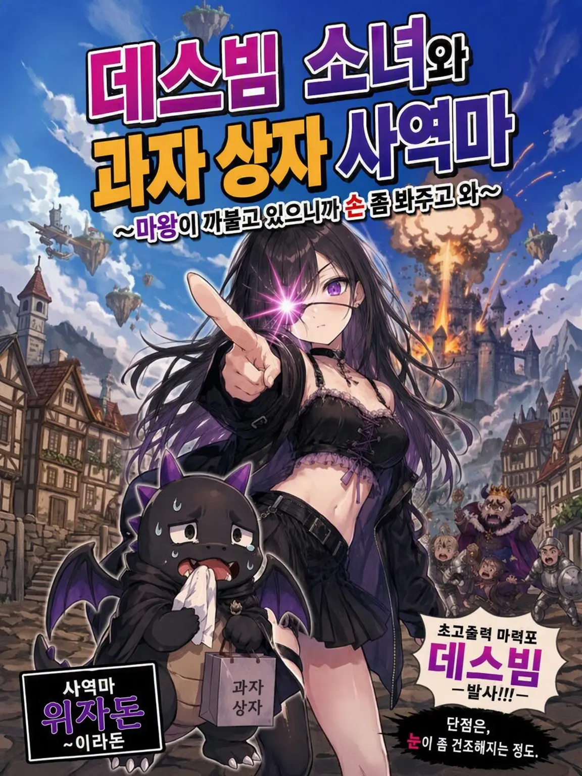 RelishFeces5905의 데스빔 소녀와 과자 선물 세트 사역마