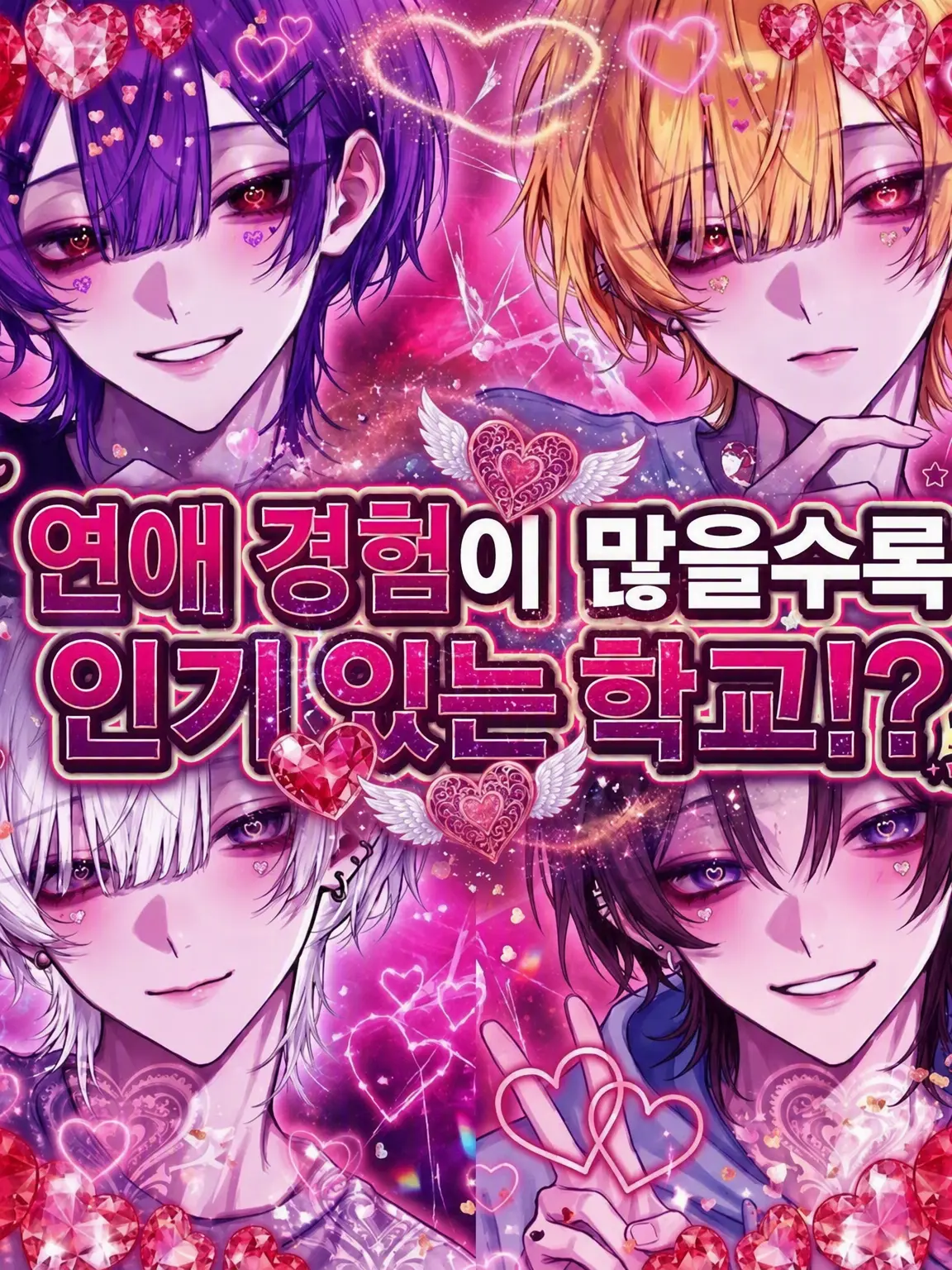 aha._.258의 연애 경험이 많을수록 인기 있는 학교!?