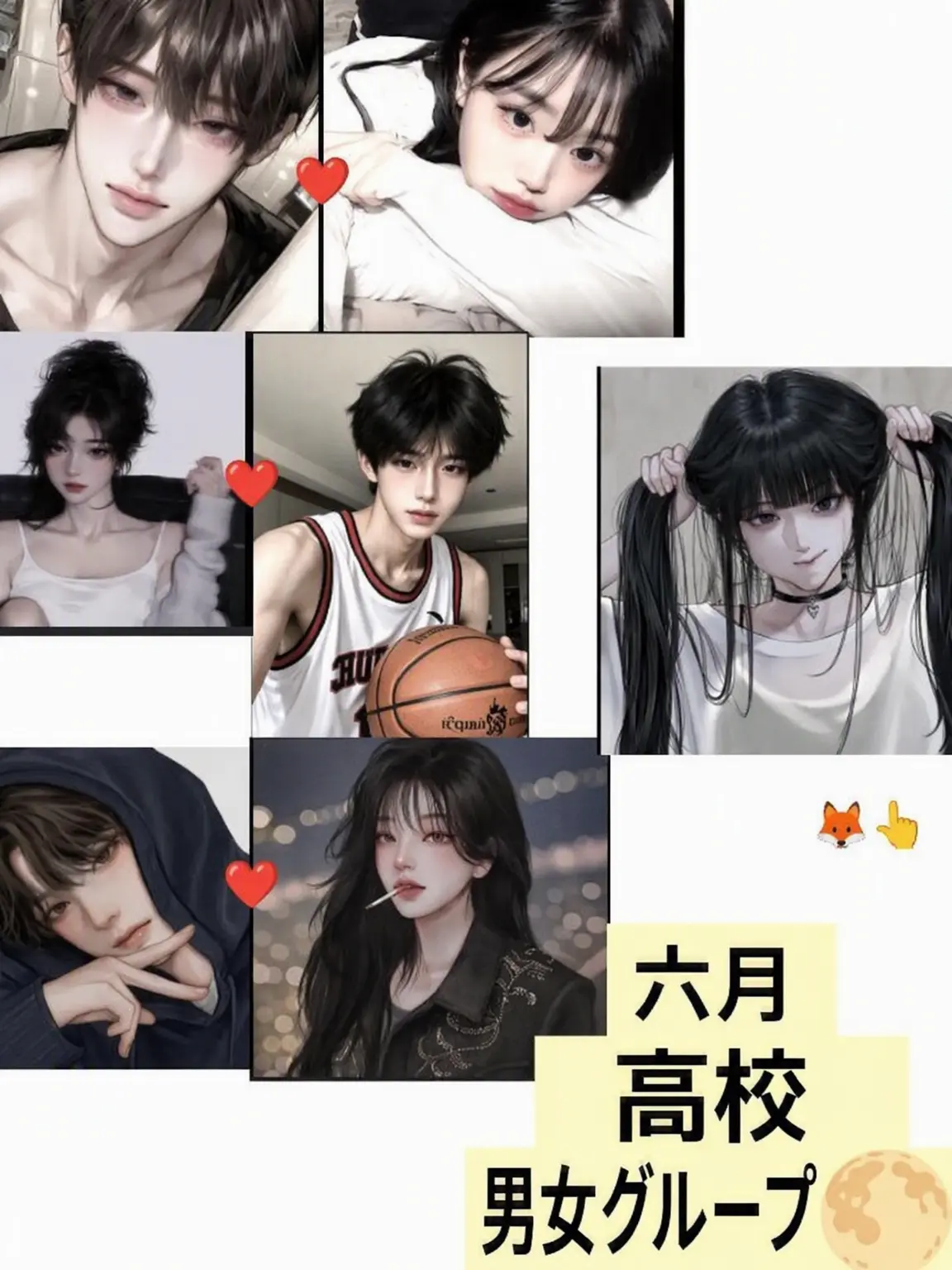 DearOtter2870의 ユウォル高校男女グループ🌕