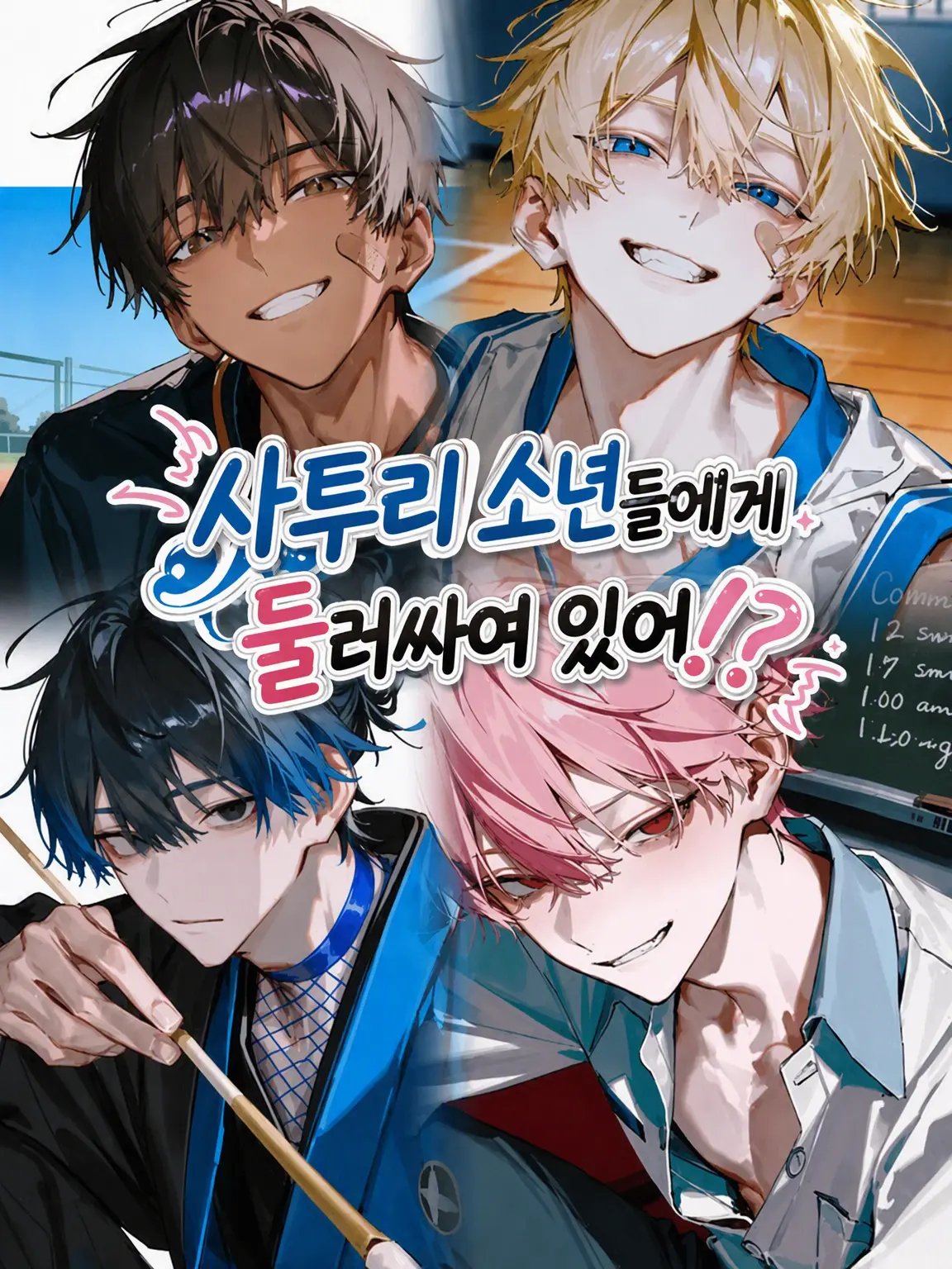 Ha-09na2의 사투리 남학생들에게 둘러싸였다⁉️